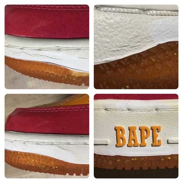 Bape × Nigo Glitter BAPE STA sneakers a bathing ape shoes NIGO Size US 10 / EU 43 - 8 Thumbnail