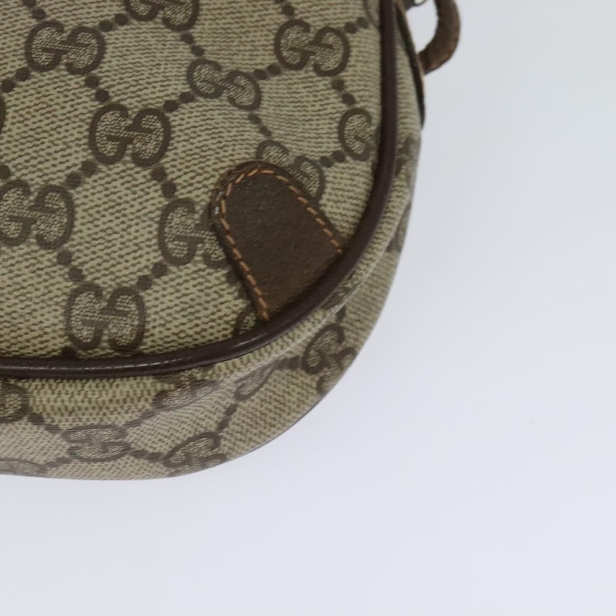Gucci GUCCI GG Supreme Web Sherry Line Shoulder Bag Pvc Beige 89 Size ONE SIZE - 13 Thumbnail