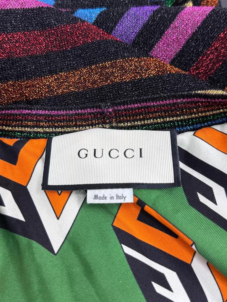 Gucci Gucci Colorful striped cardigan jacket Size M / US 6-8 / IT 42-44 - 4 Thumbnail