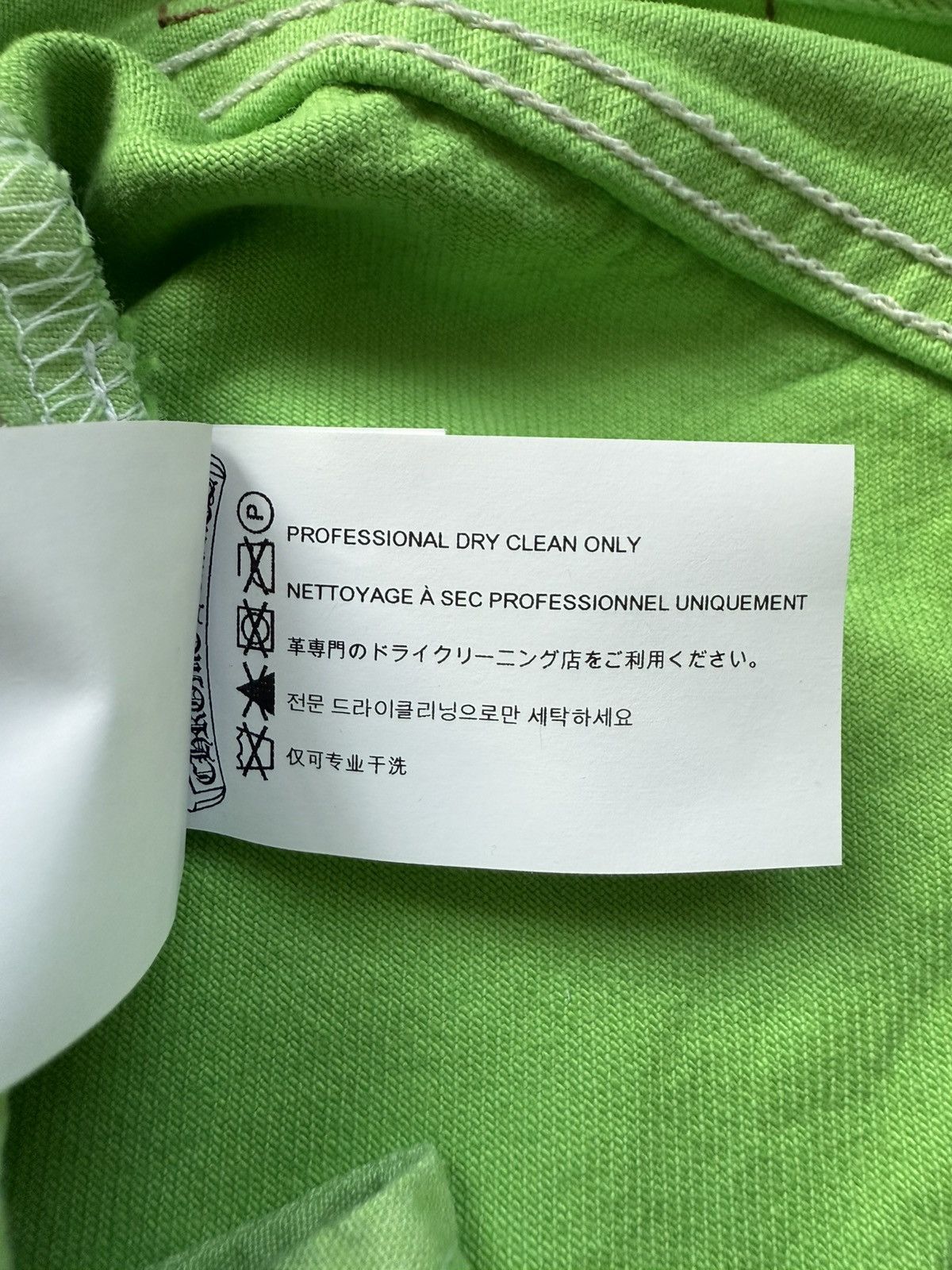 Chrome Hearts Chrome hearts 2025 Levi’s 501 green patches jeans Size US 31 - 13 Thumbnail