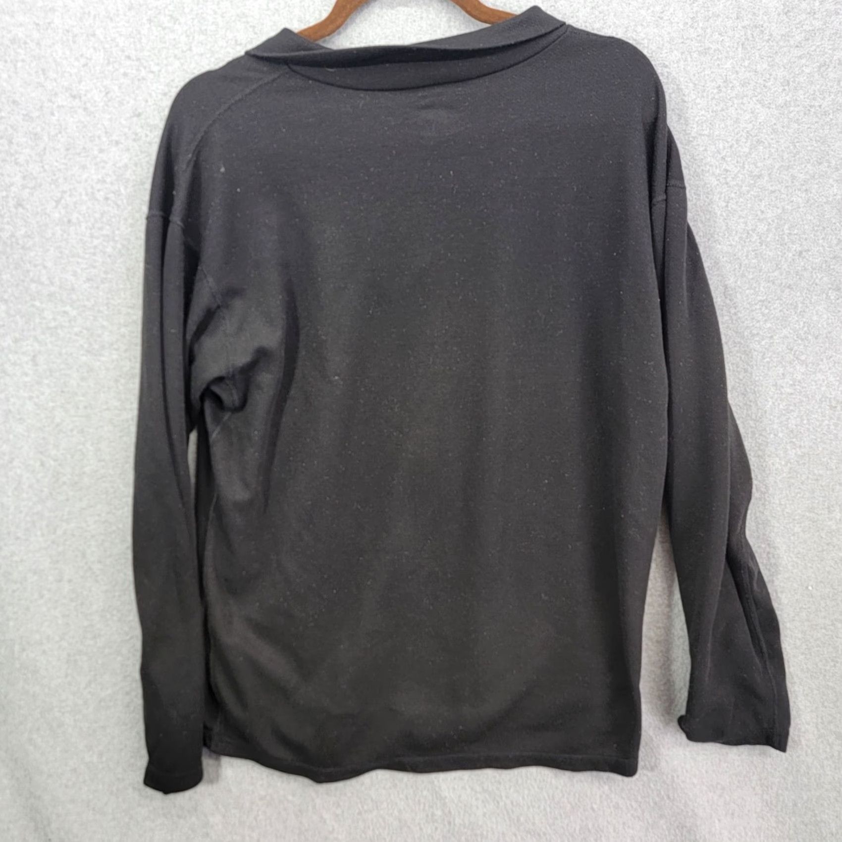 The North Face The North Face Men Large Black Pullover Quarter Zip Long Sleeve Sweater Size US L / EU 52-54 / 3 - 6 Thumbnail