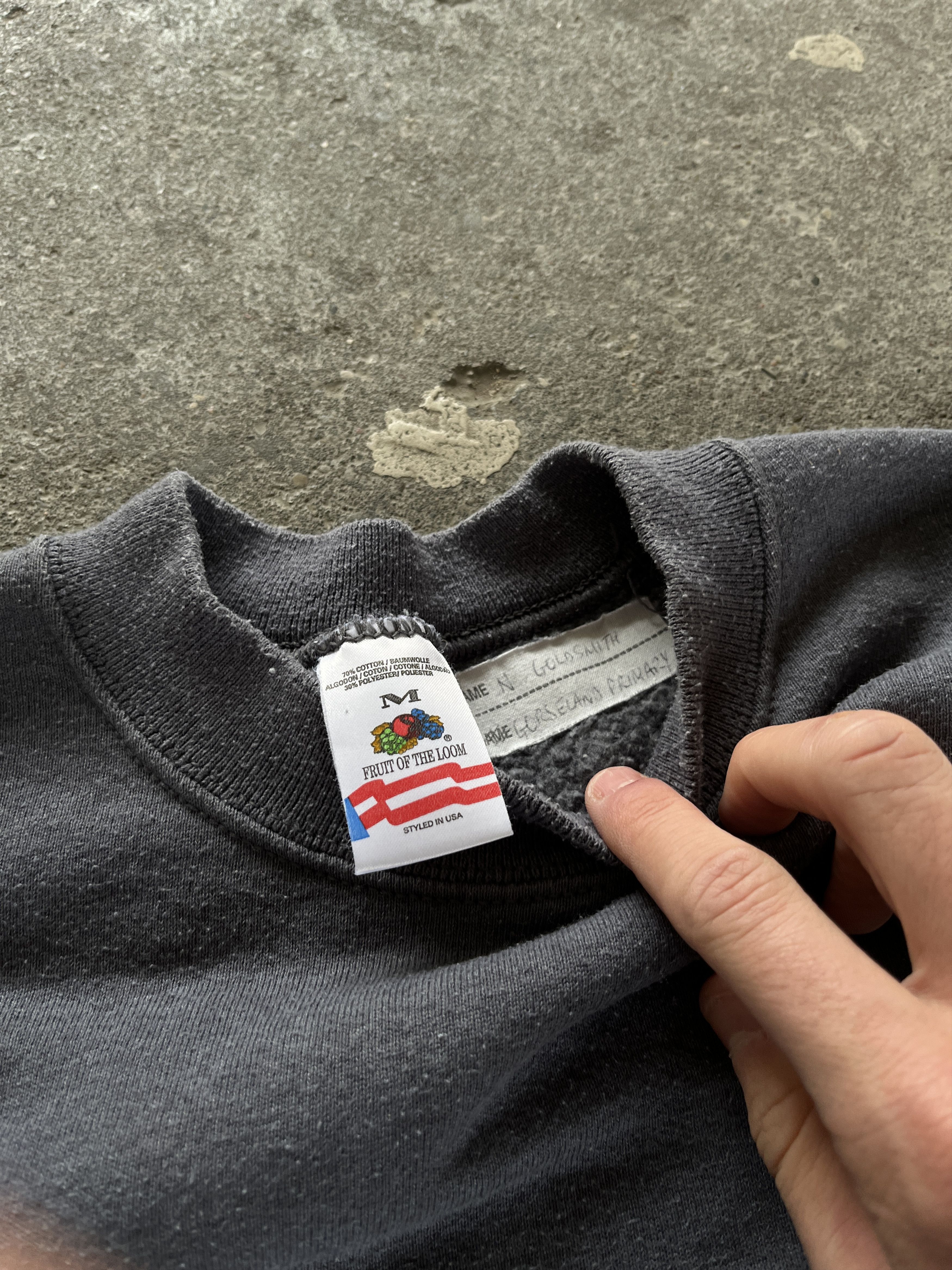 Fruit Of The Loom fruit of the loom 90s vintage crewneck Size US M / EU 48-50 / 2 - 4 Thumbnail