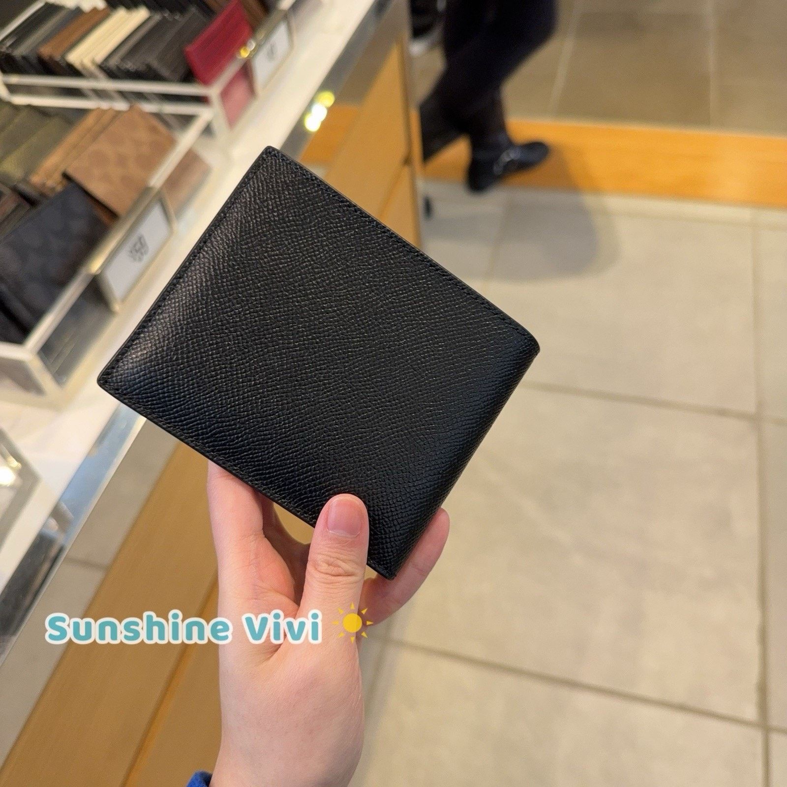 Coach NWT COACH Men 3-In-1 Wallet Black Bi-fold Wallet CR899 Size ONE SIZE - 4 Thumbnail