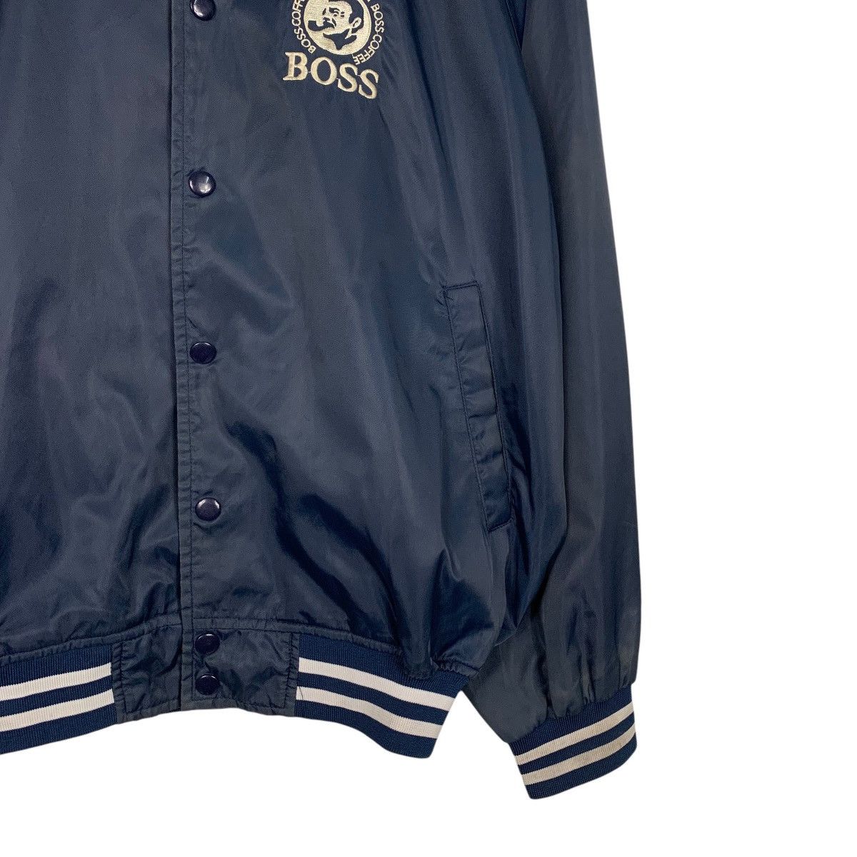 Japanese Brand SUNTORY COFFEE BOSS Coach Jacket #2649-C118 Size US L / EU 52-54 / 3 - 4 Thumbnail