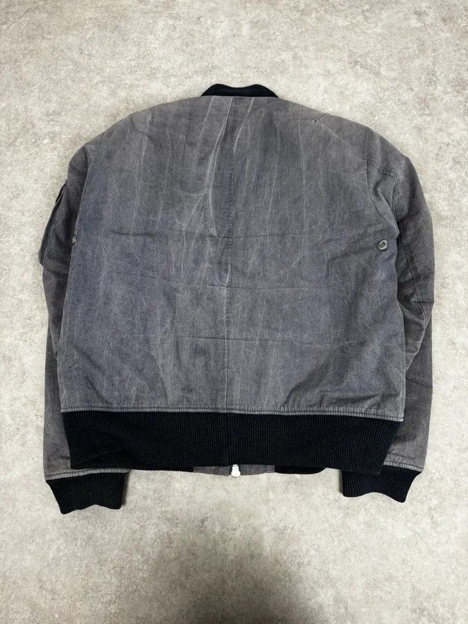 Our Legacy Our Legacy Dyed Blue Eroded Bomber Jacket Size US M / EU 48-50 / 2 - 4 Thumbnail