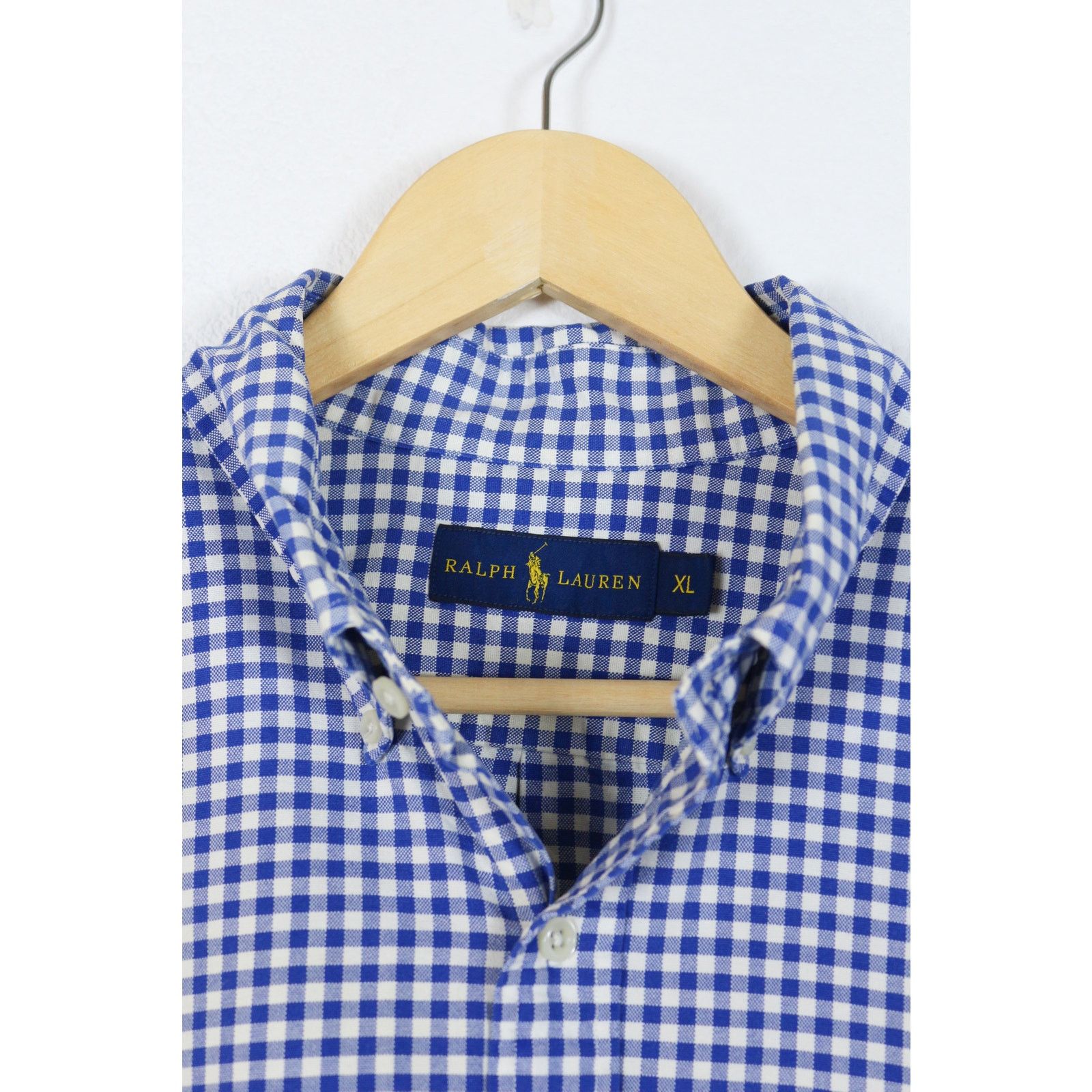 Polo Ralph Lauren Polo Ralph Lauren Pony Logo Check Oxford Shirt XL Size US XL / EU 56 / 4 - 4 Thumbnail