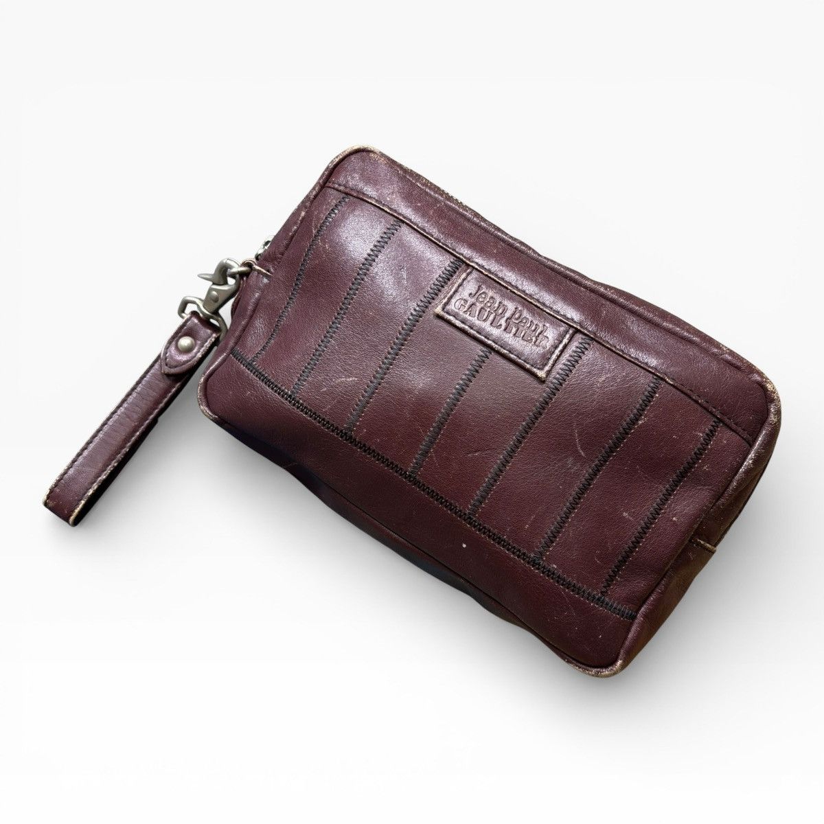 Jean Paul Gaultier Vintage Jean Paul gaulter leather clutch Bag Size ONE SIZE - 1 Thumbnail