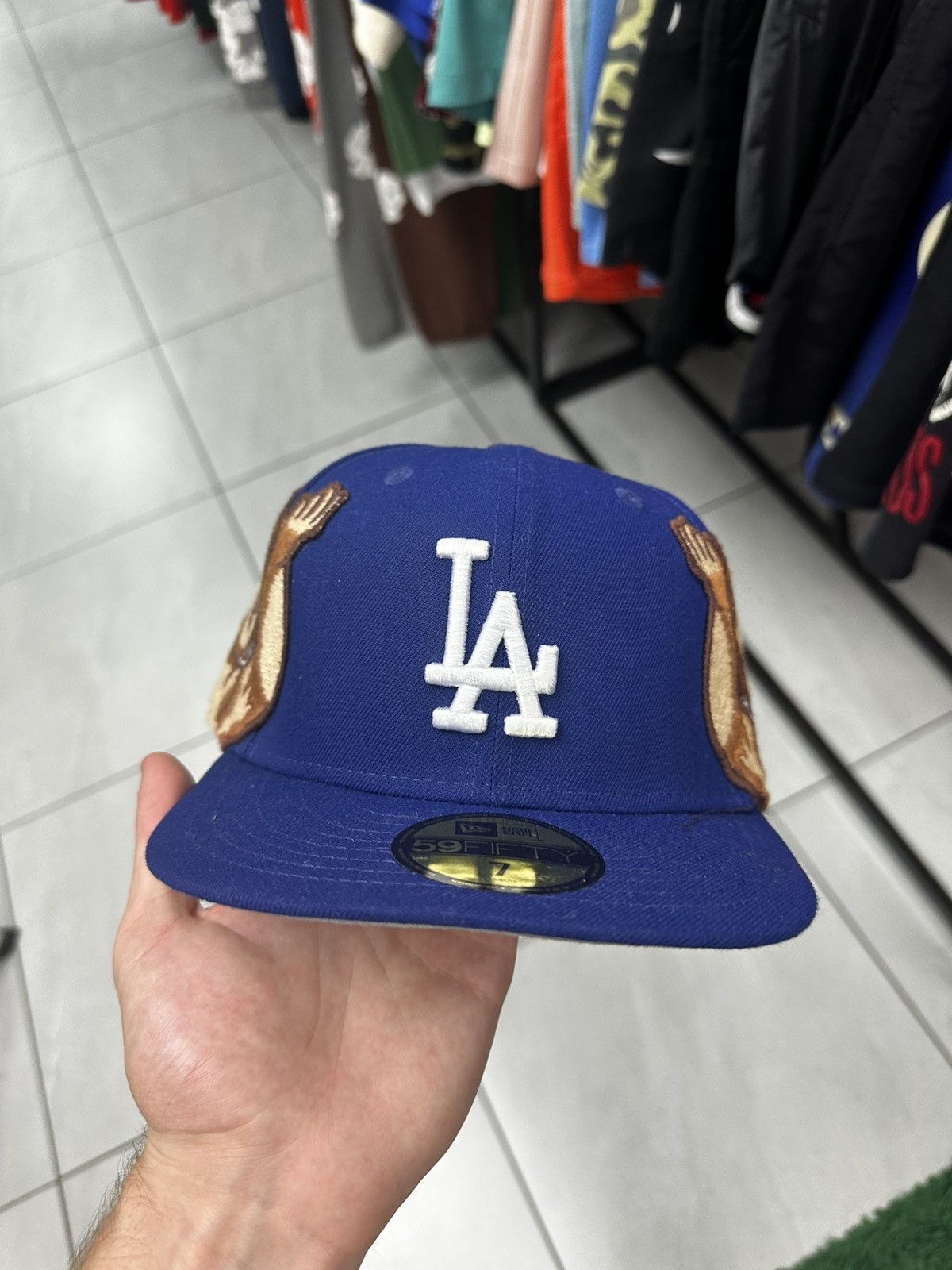 Jon Stan NYC LA Dodgers Fitted Cap Blue John Stan Size ONE SIZE - 1 Thumbnail