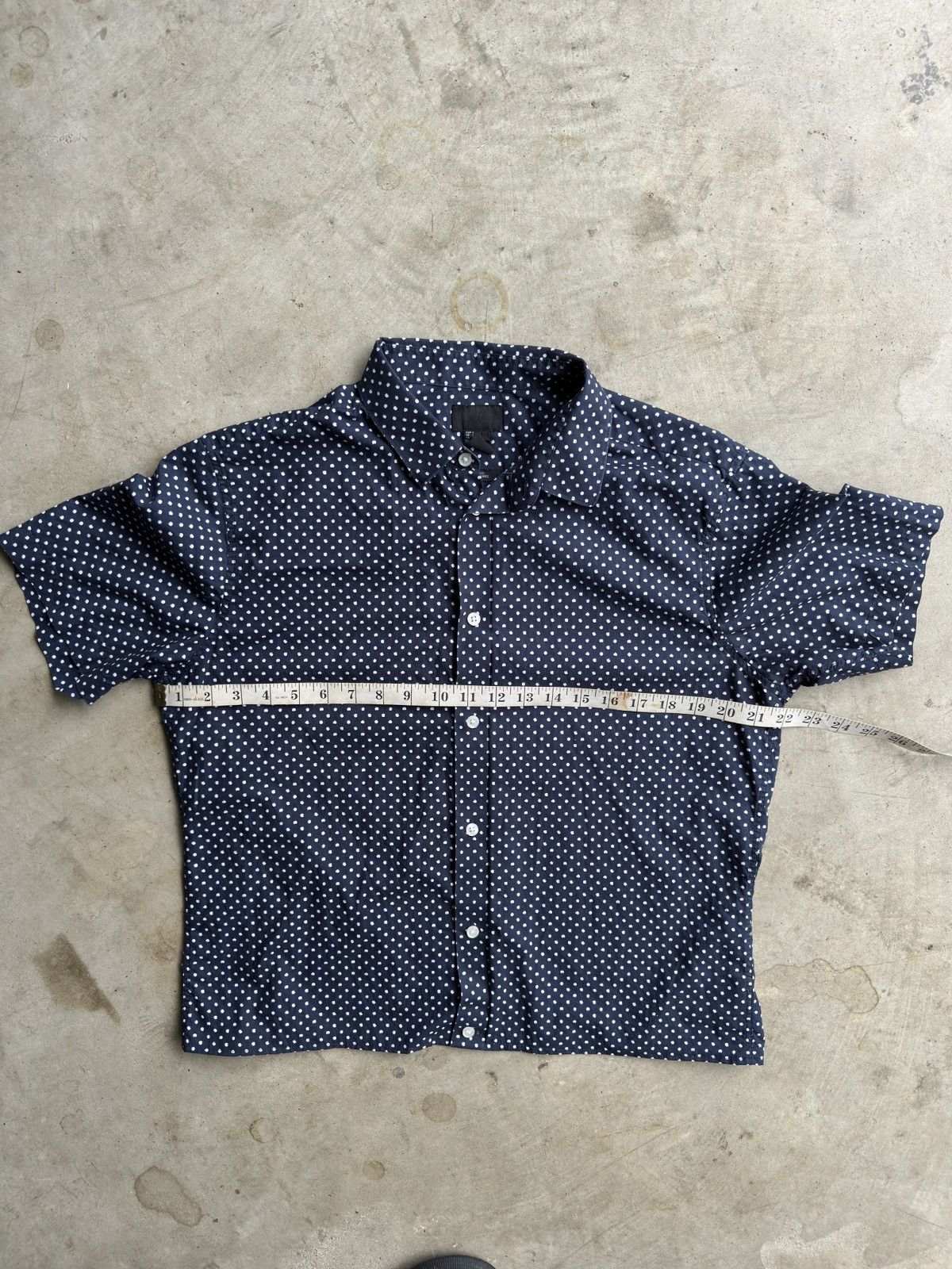 H&M Cropped Polka Dot Button Down Shirt - S Size US S / EU 44-46 / 1 - 4 Thumbnail