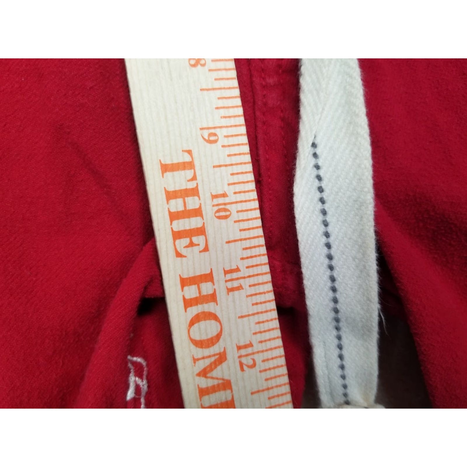 Abercrombie & Fitch VINTAGE Abercrombie & Fitch Moose Logo Print Flannel PJ Pants L Men Red Cotton Size US 33 - 4 Thumbnail