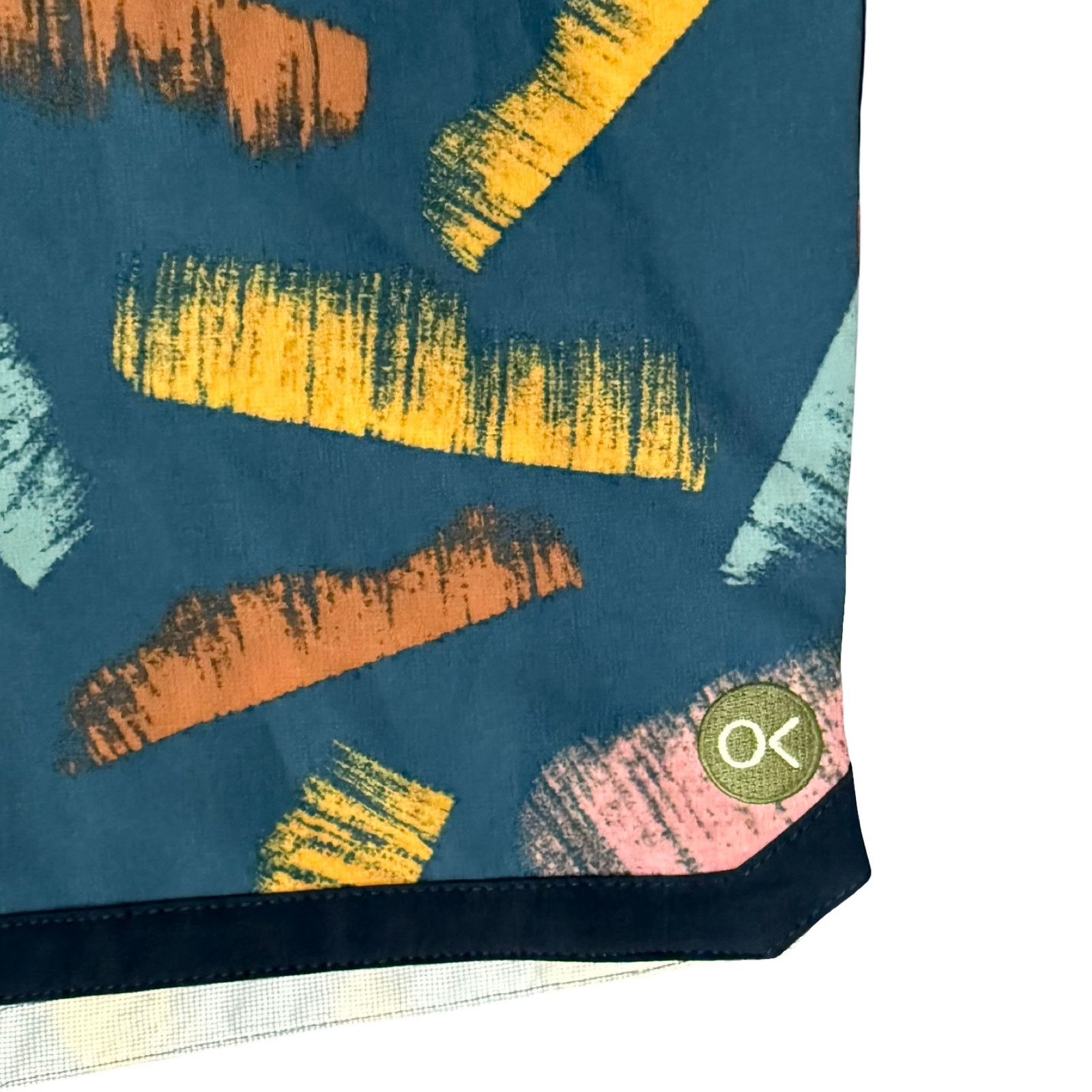 Outerknown Outerknown Blue Orange Brush Strokes Swim Shorts Trunks 34 Size US 34 / EU 50 - 5 Thumbnail