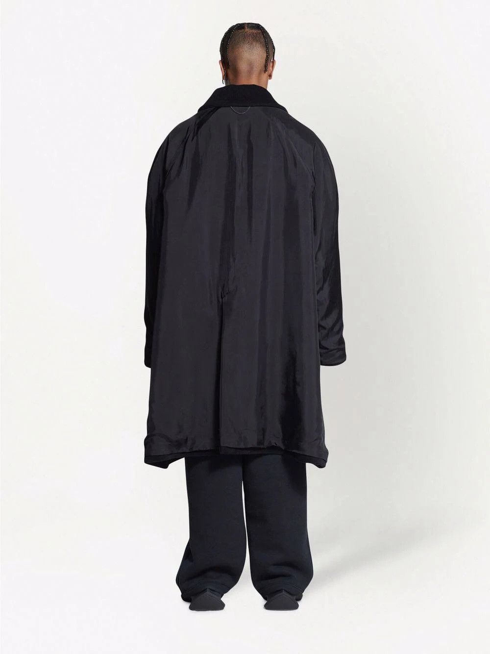 Balenciaga o1mt1gz0924 Inside Out Carcoat in Black Size US S / EU 44-46 / 1 - 3 Thumbnail