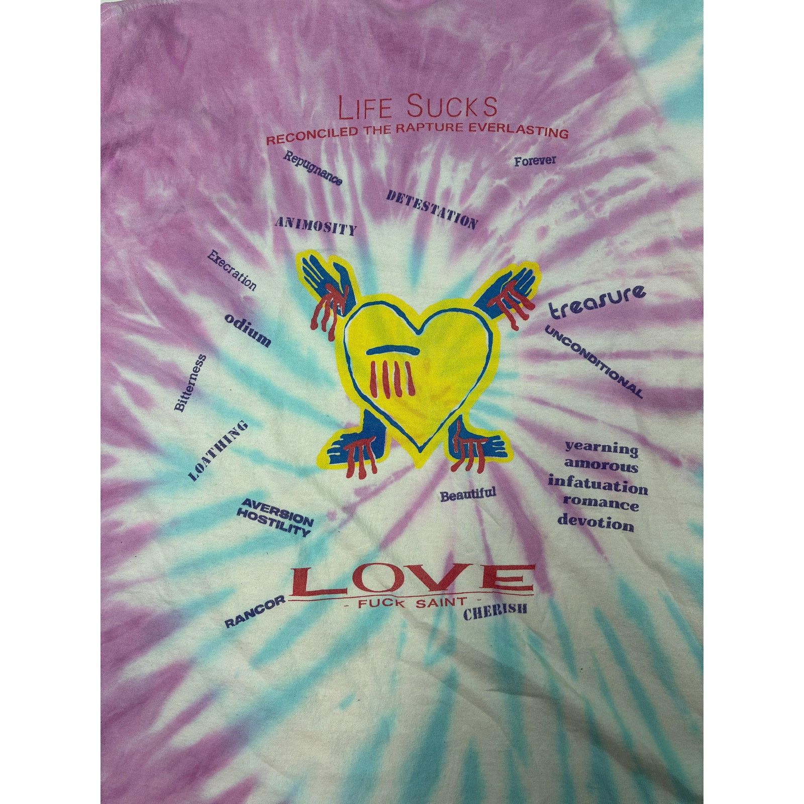 Saint Michael Saint Michael 'Doom World' Tie Dye Tee Size US XL / EU 56 / 4 - 6 Thumbnail