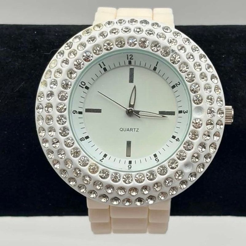 Other White & Cream Quartz Men’s Watch Size ONE SIZE - 1 Thumbnail