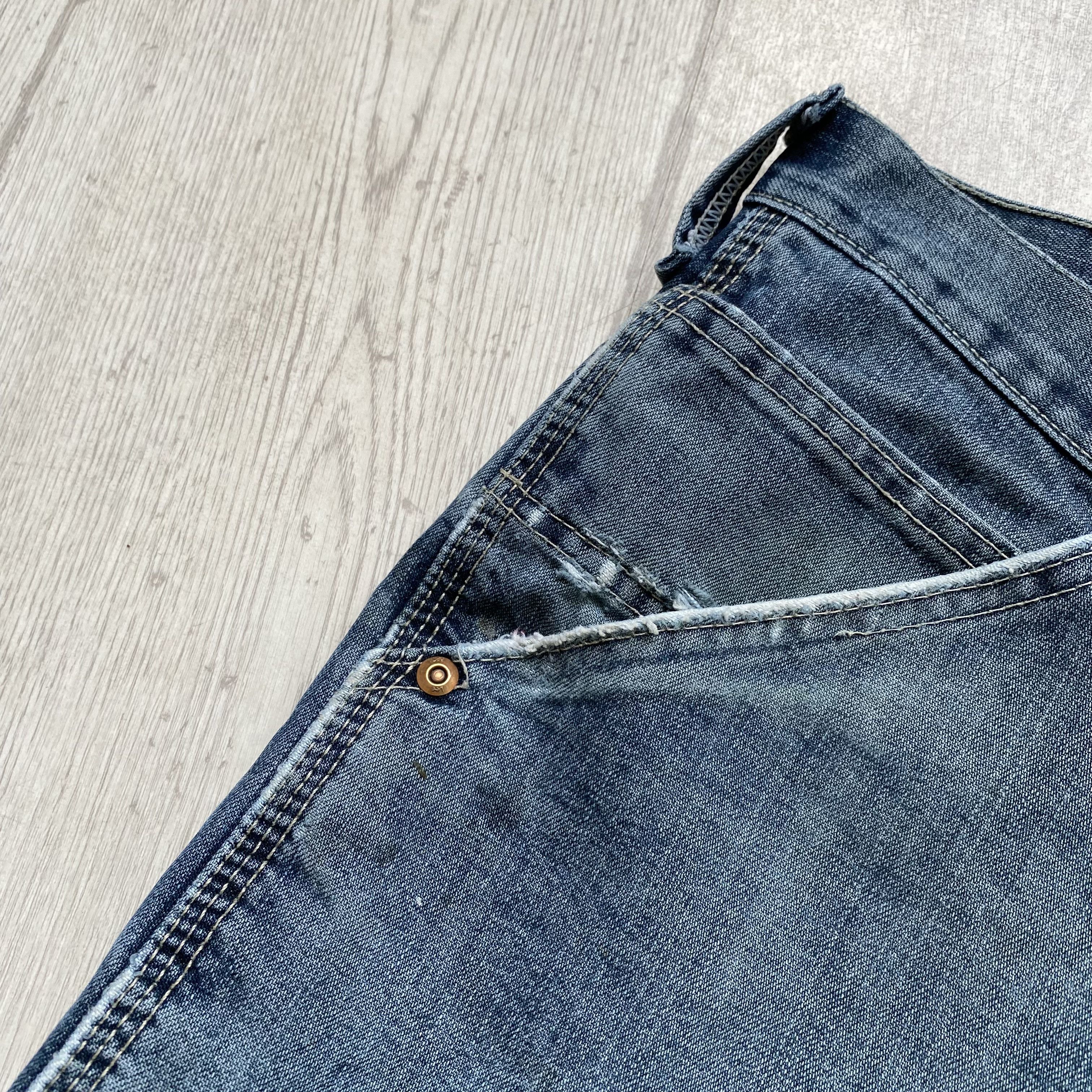 Lee Vintage Lee Work Skater Denim pants Distressed Carhartt Size US 32 / EU 48 - 8 Thumbnail