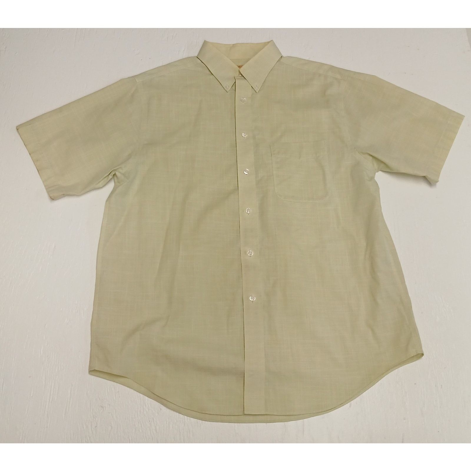Roundtree & Yorke Roundtree & Yorke Gold Label (Large) Green Button Shirt Size US L / EU 52-54 / 3 - 1 Thumbnail