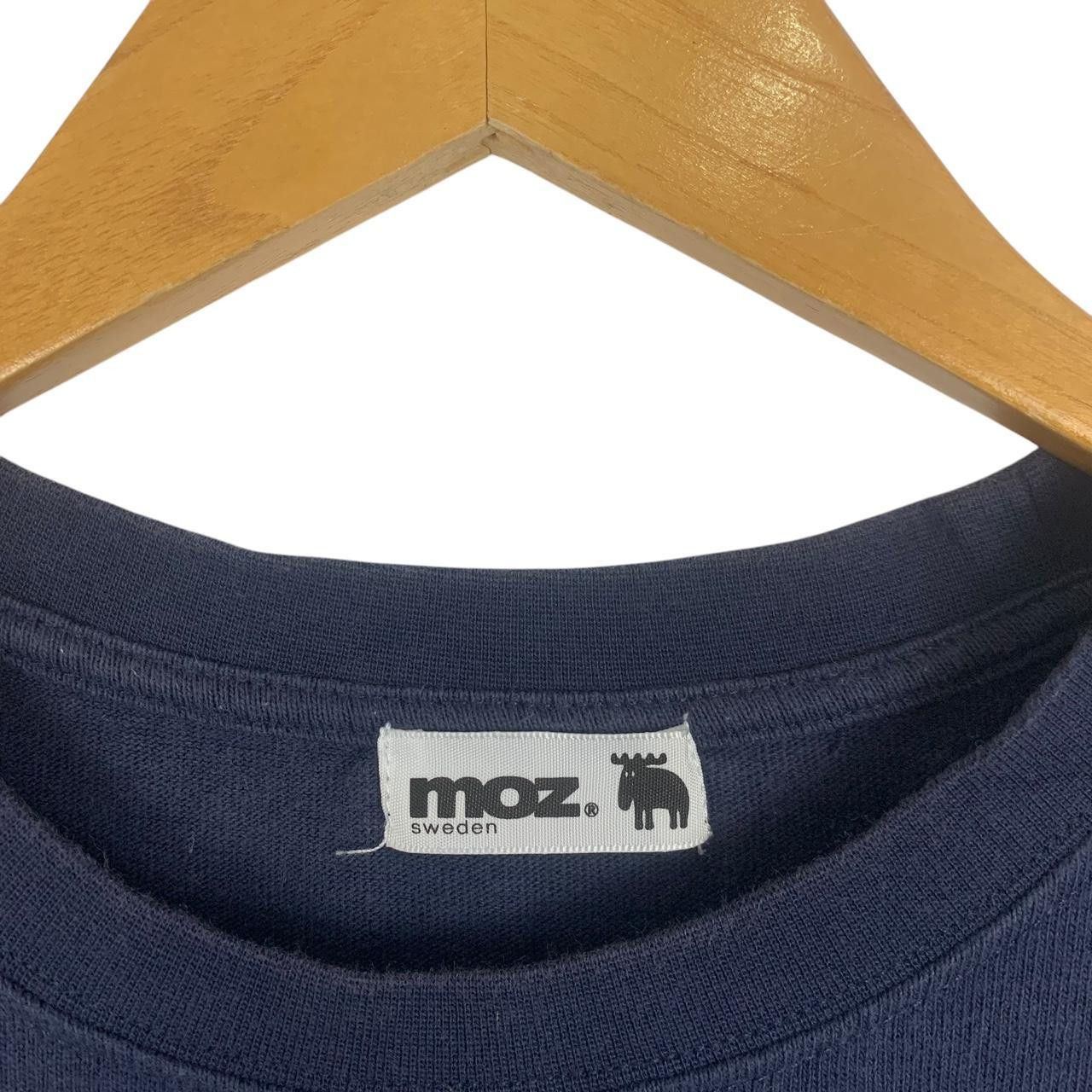Vintage Vintage MOZ SWEDEN OUTDOOR Reflective Logo Baggy Tee Size M / US 6-8 / IT 42-44 - 3 Thumbnail