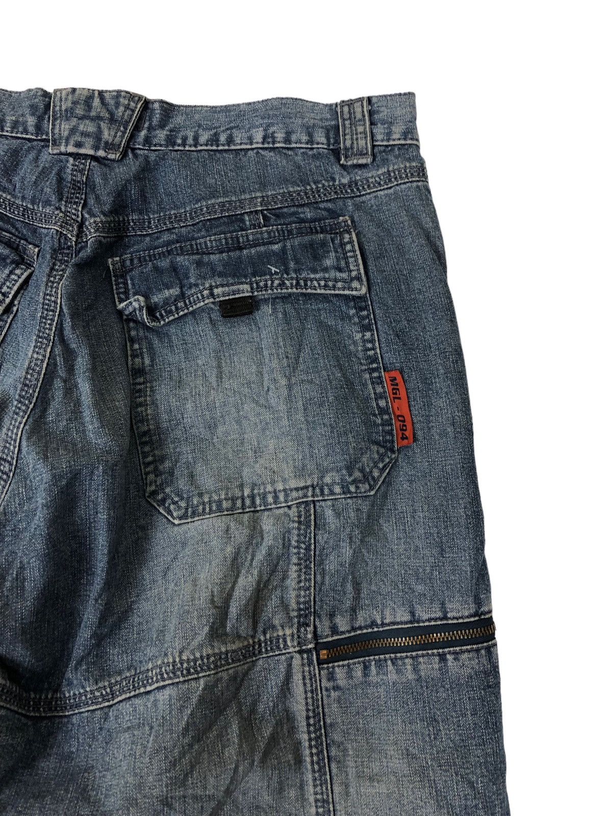 Vintage Japan Brand Mogul Baggy Hip Hop Jeans Size US 33 - 10 Thumbnail
