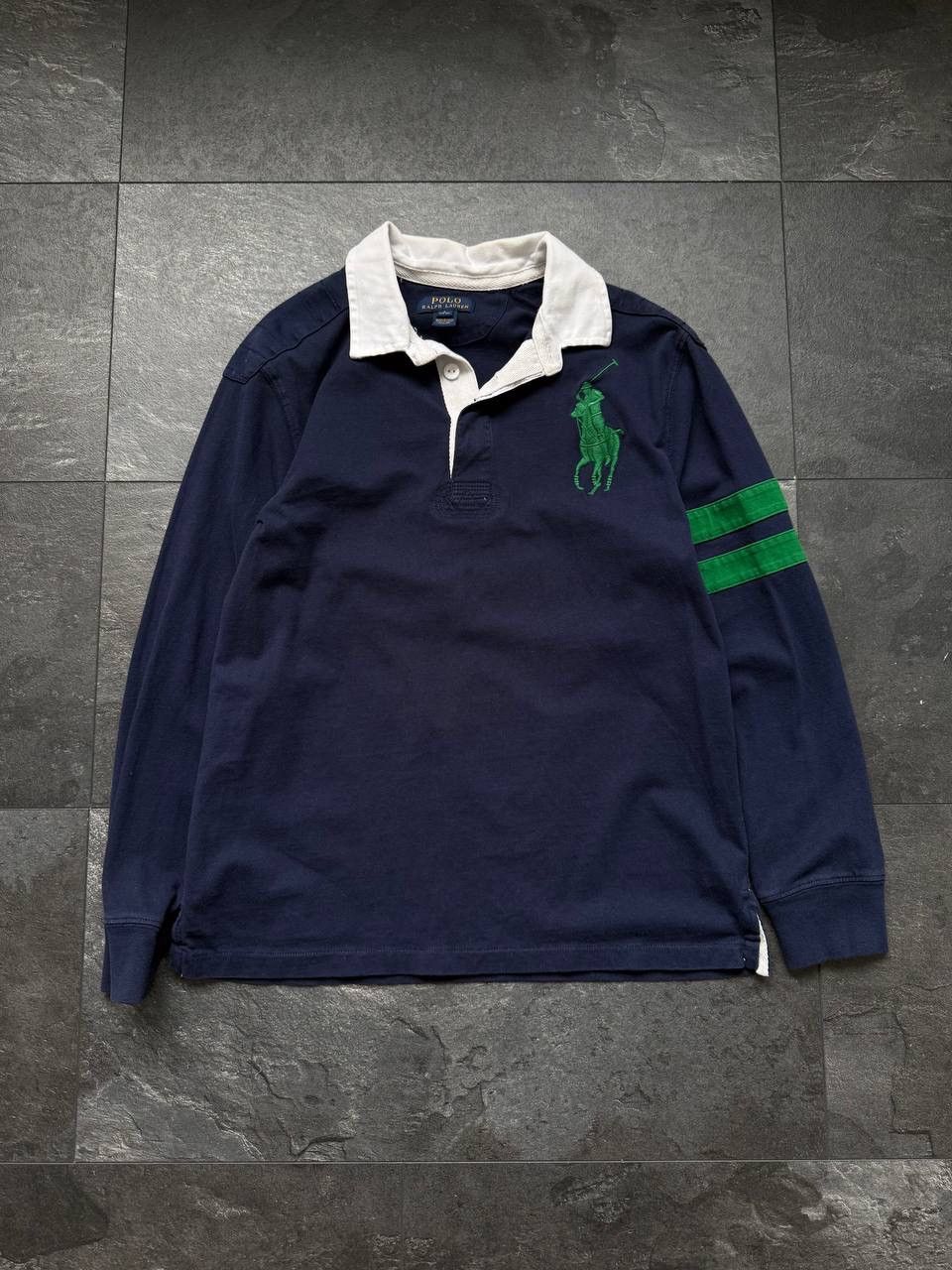 Polo Ralph Lauren × Vintage Vintage Polo Ralph Lauren Big Pony Logo rare y2k longsleeve Size US S / EU 44-46 / 1 - 2 Thumbnail