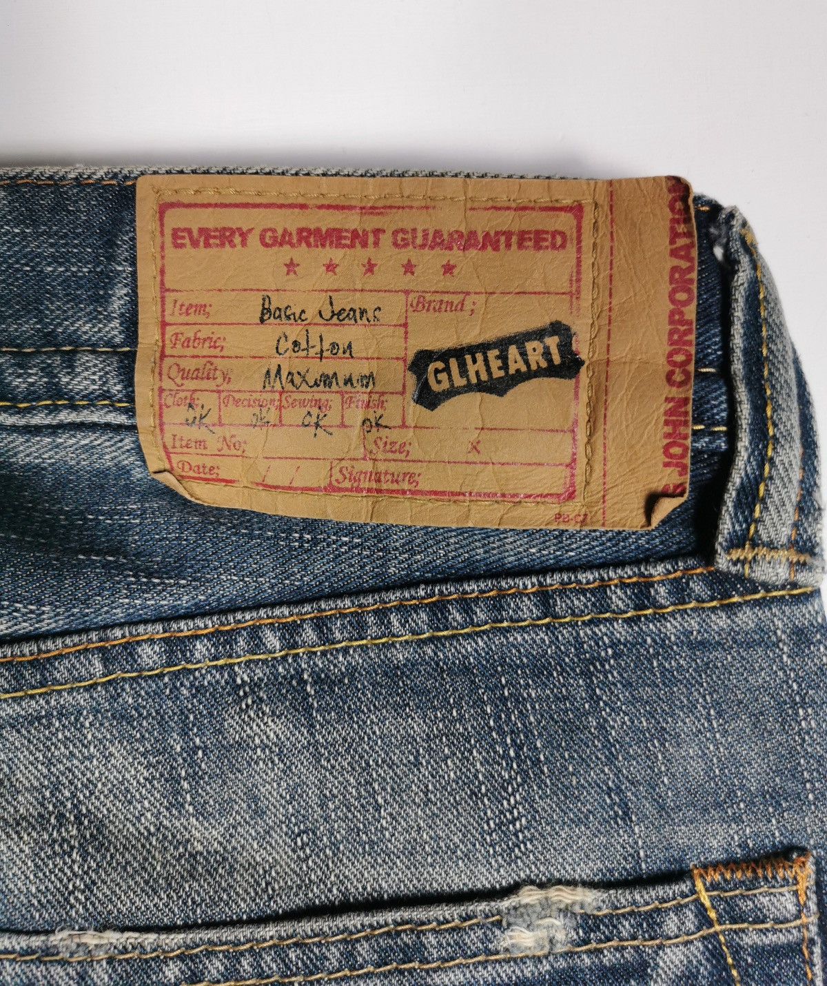 Big John Big John GL Heart Jeans Size US 32 / EU 48 - 8 Thumbnail