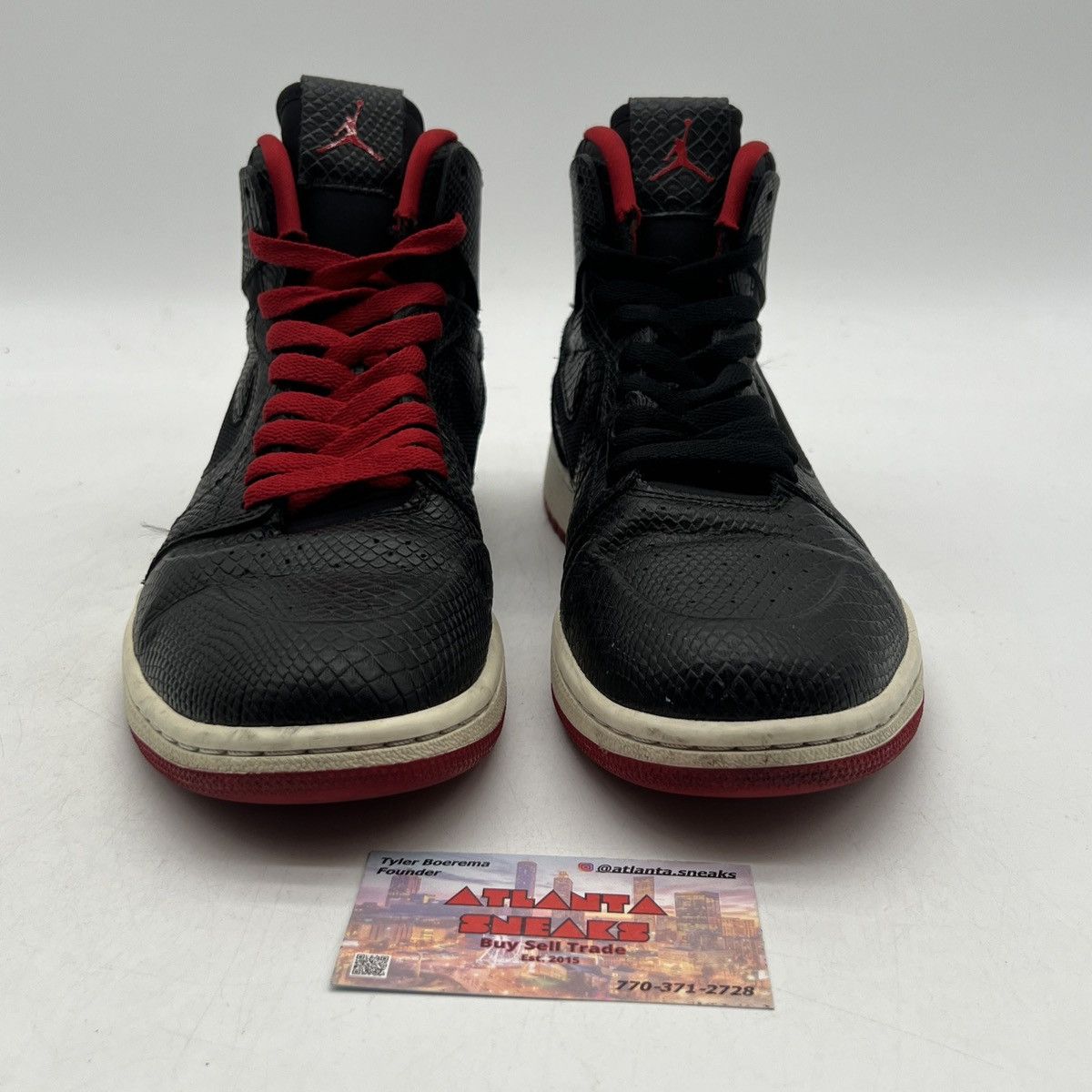 Nike Air Jordan 1 high snakeskin Size US 9 / EU 42 - 2 Thumbnail