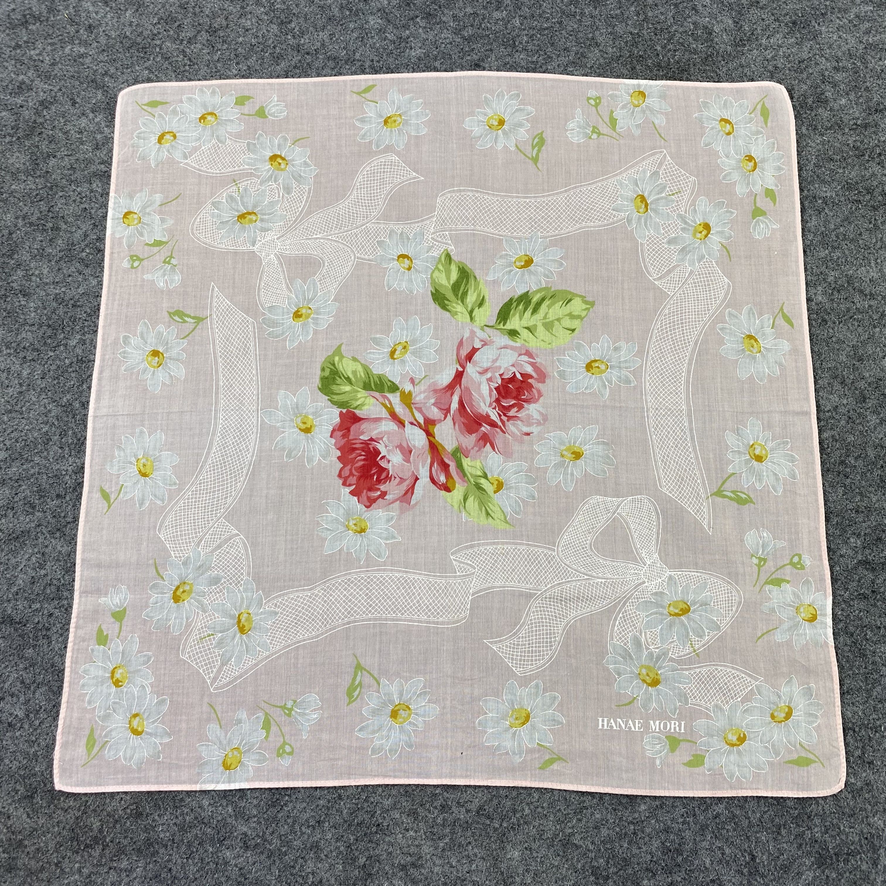 Hanae Mori Hanae Mori Handkerchief / Bandana / Neckerchief-B1119 Size ONE SIZE - 3 Thumbnail