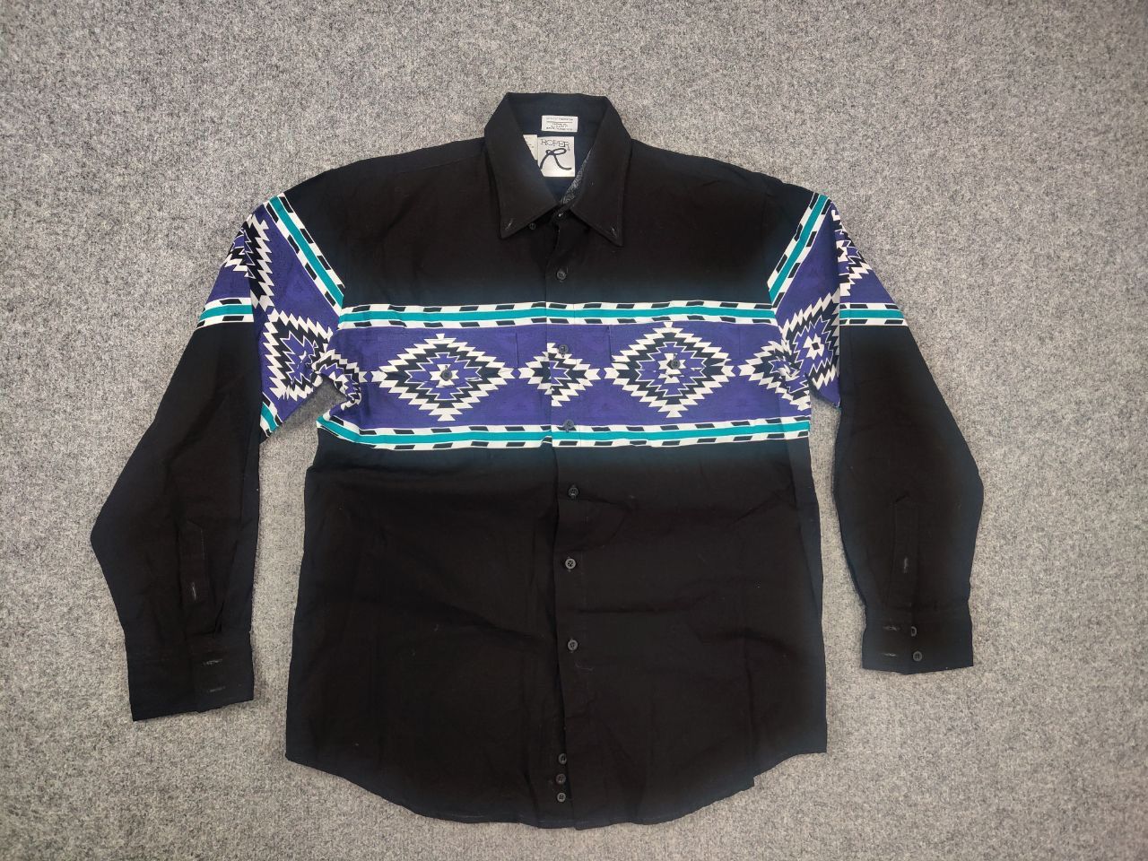 Roper Roper Western Cowboy USA Vintage cotton shirt loose fit Size US M / EU 48-50 / 2 - 2 Thumbnail