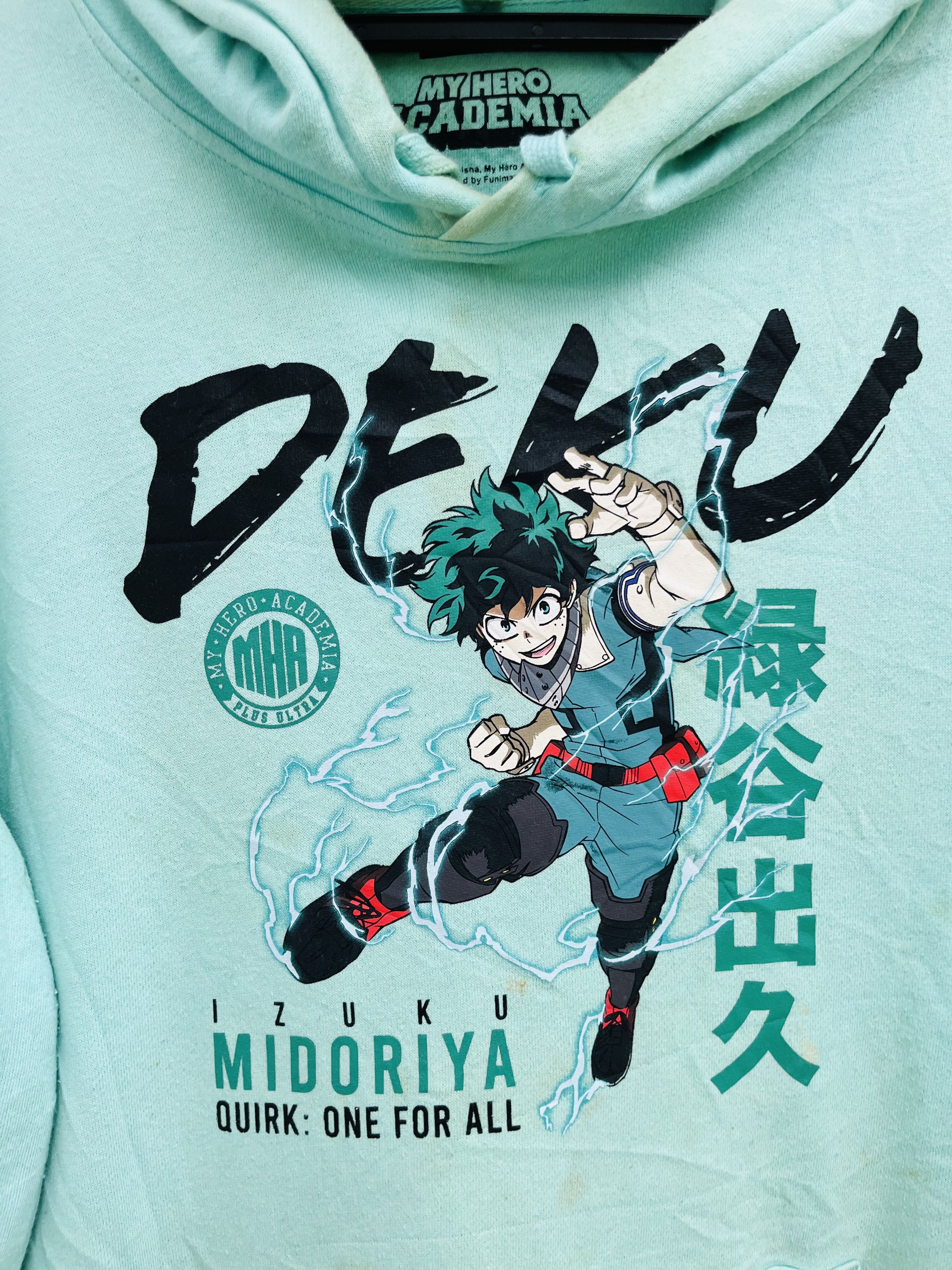 Japanese Brand Vintage My Hero Academia Deku Izuku Midoriya Hoodie Size US L / EU 52-54 / 3 - 3 Thumbnail