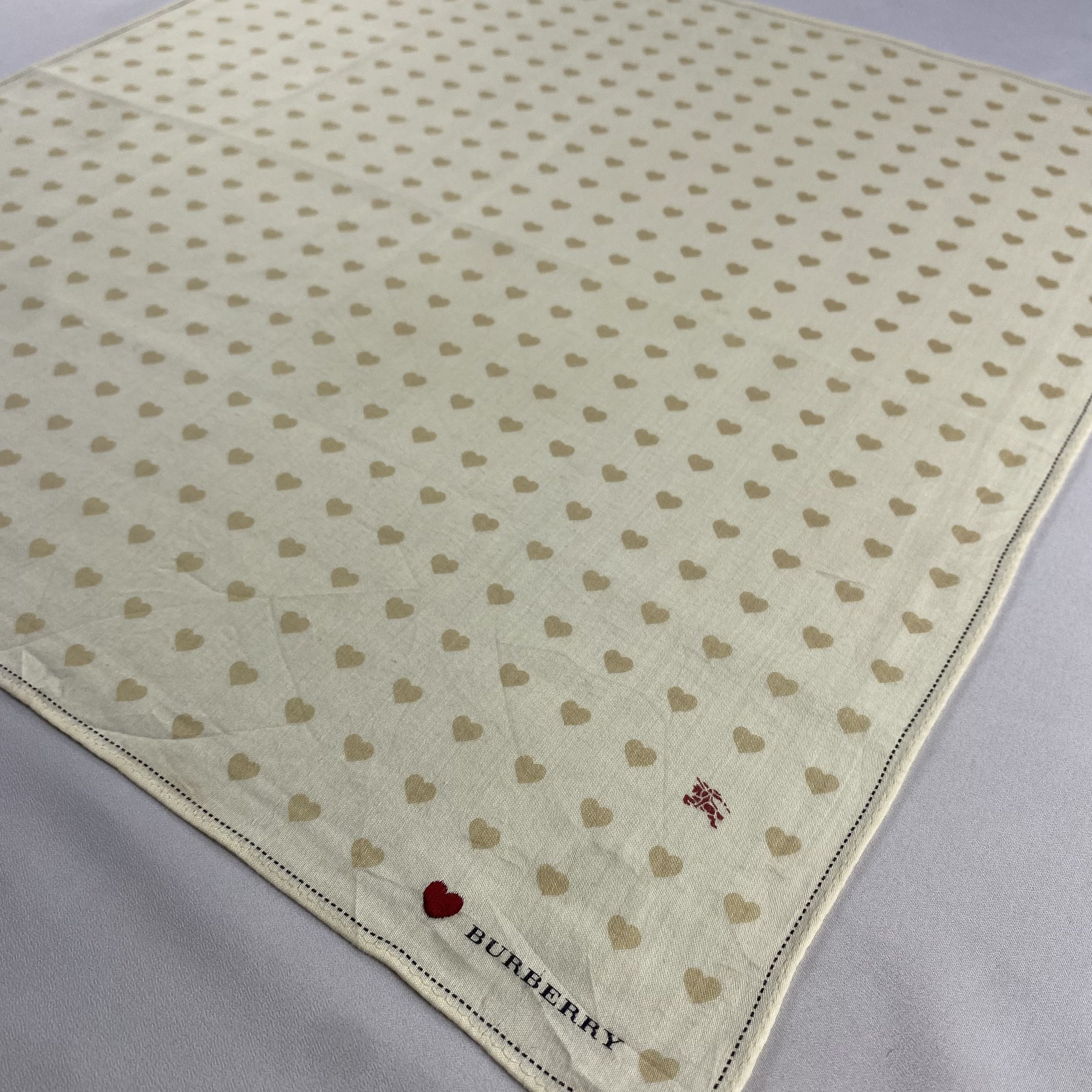 Burberry × Vintage Burberry Handkerchief / Neckerchief / Bandana-P1447 Size ONE SIZE - 2 Thumbnail