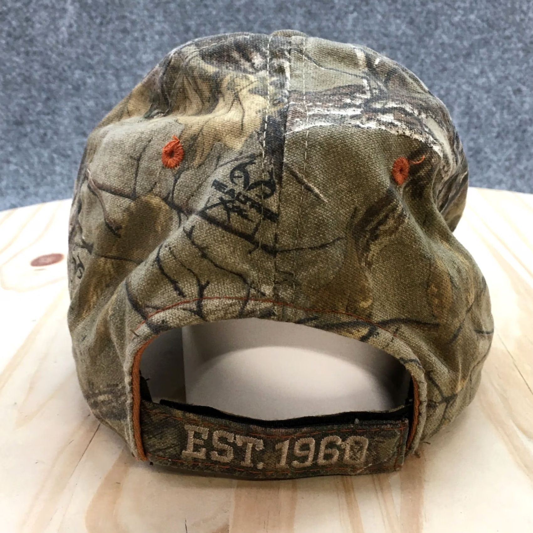 Logo 7 Outdoor Cap Baseball Hat Mens Brown One Size Embroidered Logo Size ONE SIZE - 6 Thumbnail