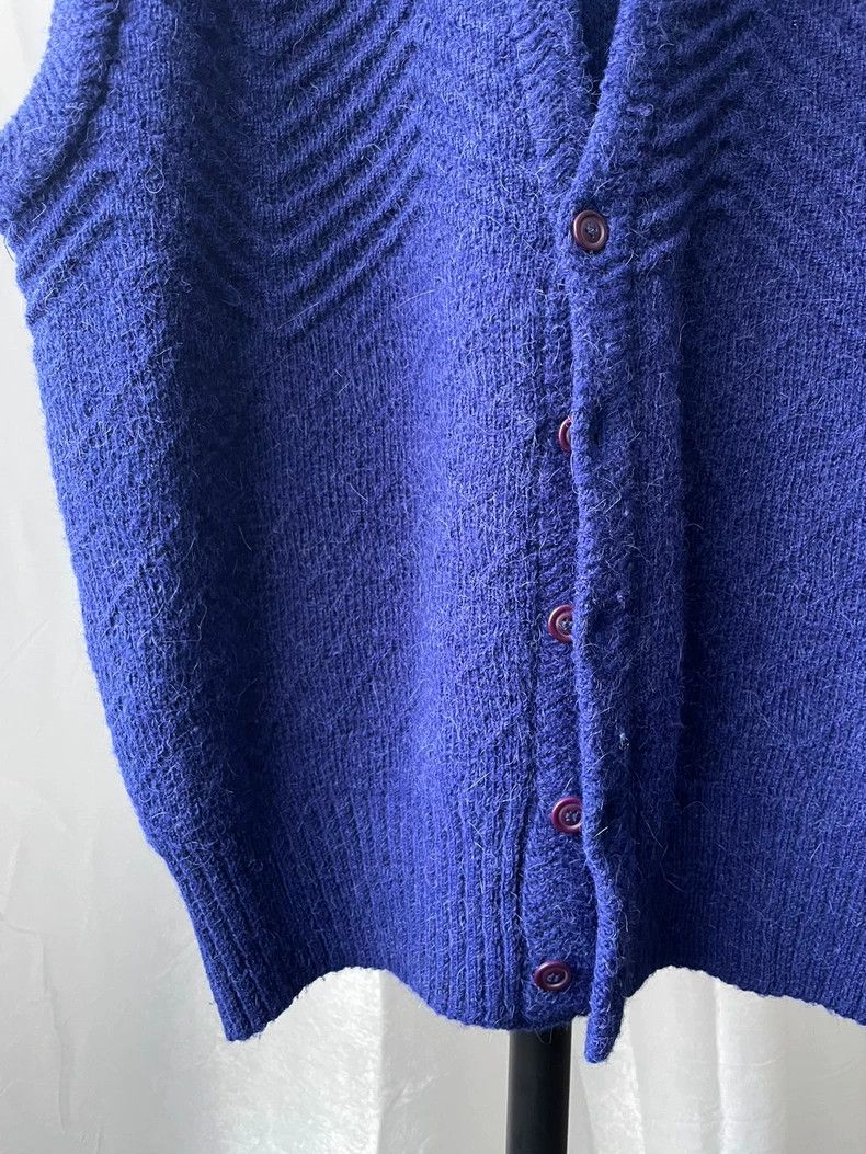 Issey Miyake Issey Miyake size os Blue-and-purple blended sweater vest Size US M / EU 48-50 / 2 - 4 Thumbnail