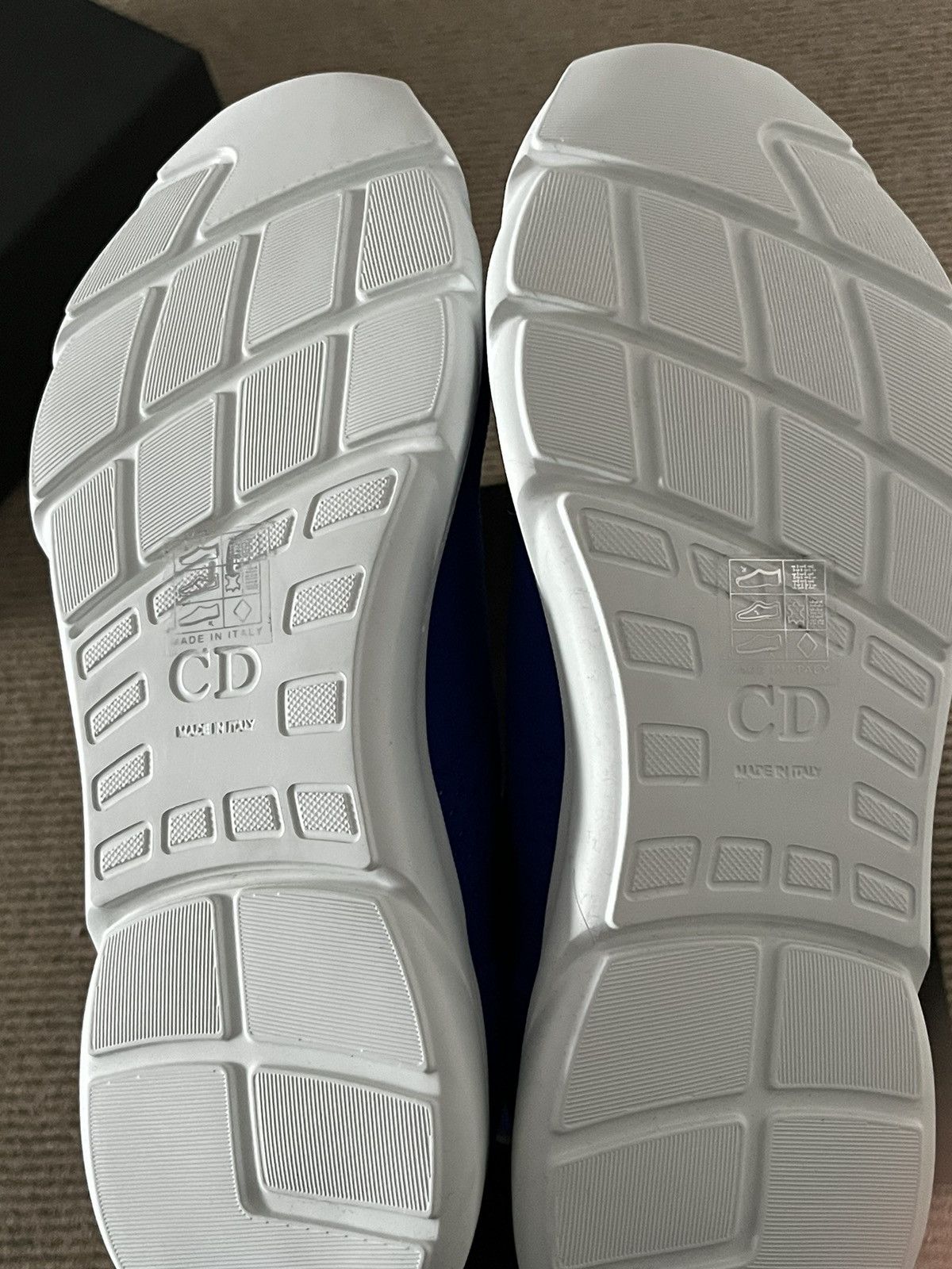 Dior Dior B21 Blue Fabric Sneakers Size US 7 / EU 40 - 7 Thumbnail