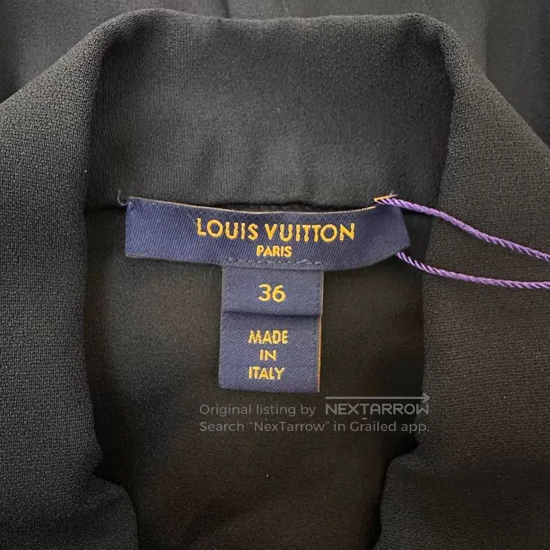 Louis Vuitton Louis Vuitton Acetate presbyopic paneled short-sleeved dre Size XS / US 0-2 / IT 36-38 - 7 Thumbnail