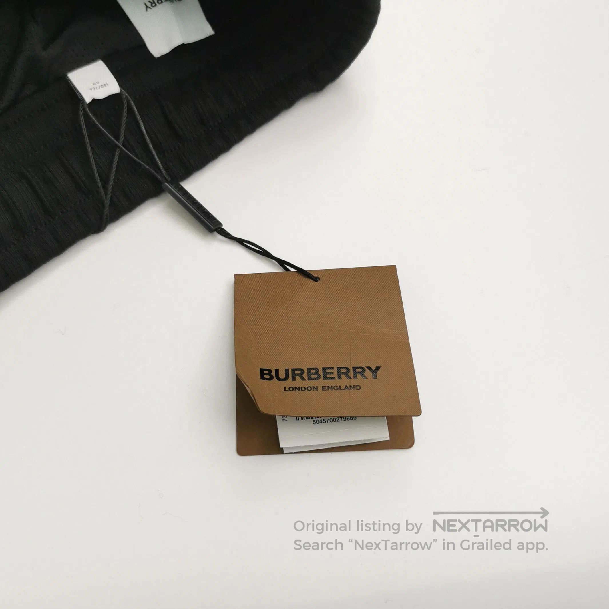 Burberry Burberry S Size Wool Blend Solid Logo Pants. Size US 26 / EU 42 - 1 Thumbnail