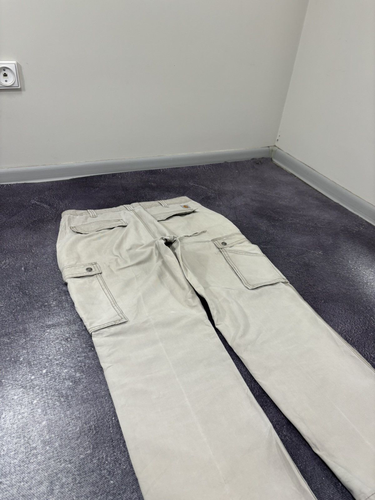 Carhartt Vintage Carhartt Y2K Work Hype Relaxed Fit Cargo Pants Size US 36 / EU 52 - 4 Thumbnail