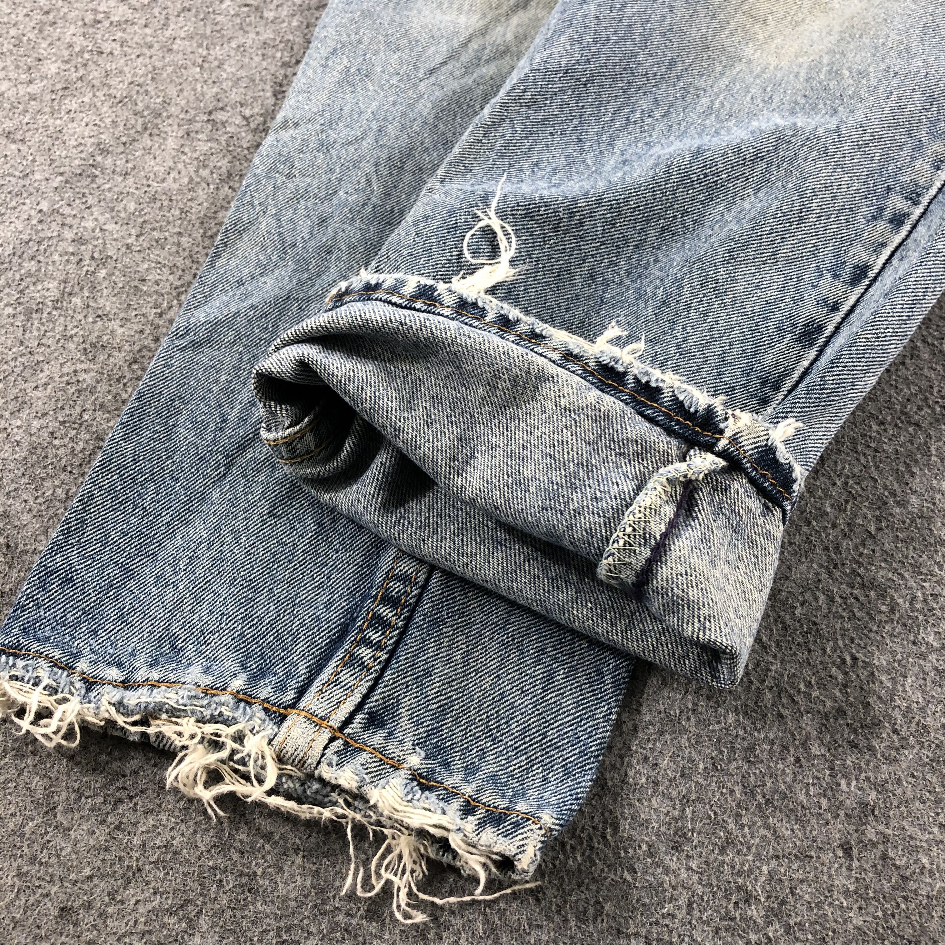 Levi's 90s Vintage Blue Wash Levis 505 Jeans-J2411 Size US 30 / EU 46 - 7 Thumbnail