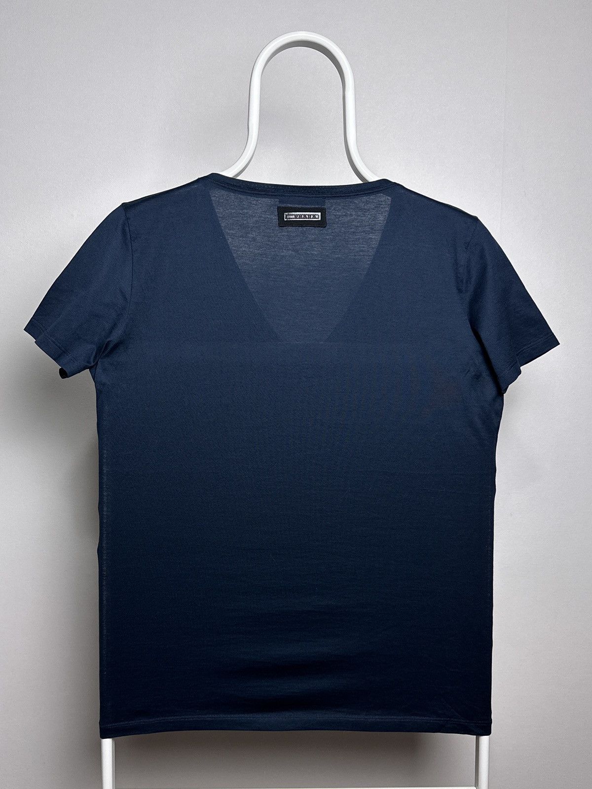 Prada Vintage Prada V-Neck Tshirt Size S / US 4 / IT 40 - 3 Thumbnail