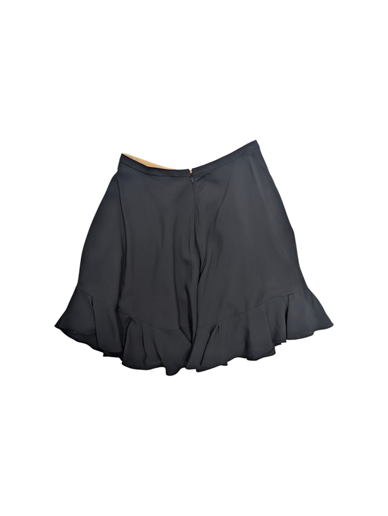 Chloe Black Silk Skirt With Ruffles End Size 27" / US 4 / IT 40 - 2 Thumbnail