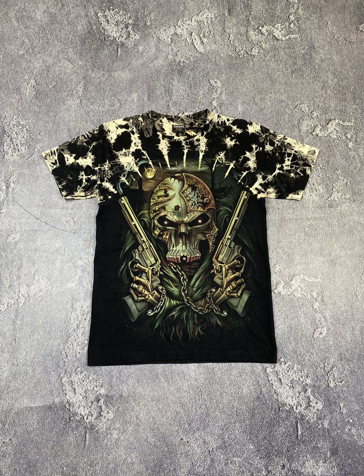 20471120 × Band Tees × If Six Was Nine Y2K Skull Tye Dye If Six Was Nine VTG Band T-shirt Size US S / EU 44-46 / 1 - 1 Thumbnail