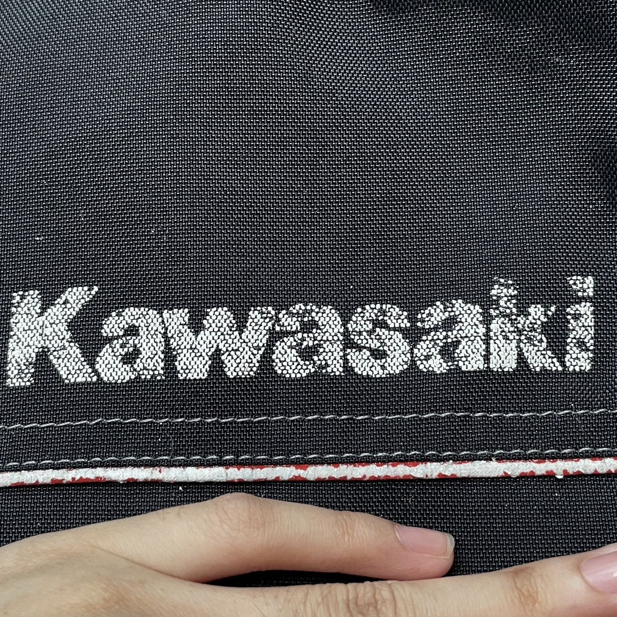 Vintage Vintage Brand Kushitani Kawasaki Bikers Jacket 1990s Size US L / EU 52-54 / 3 - 9 Thumbnail