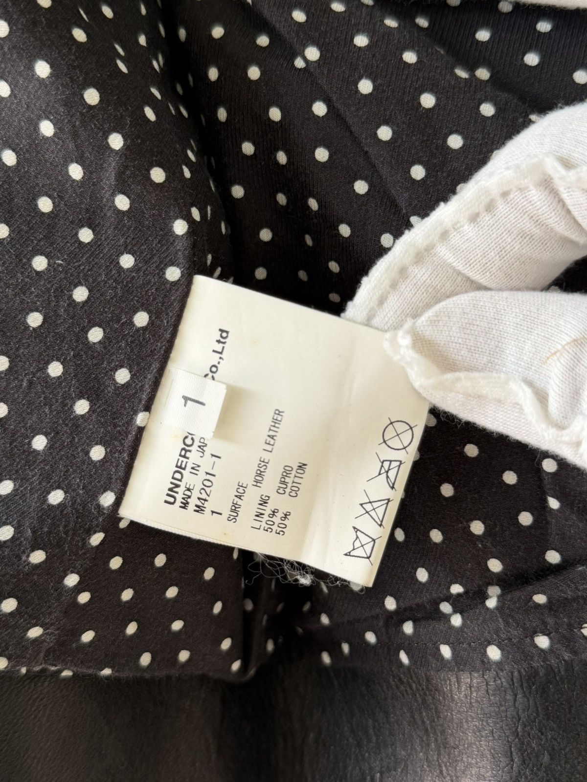 Undercover Undercover 14ss Psychocandy Black Leather Biker Jacket Size US S / EU 44-46 / 1 - 11 Thumbnail