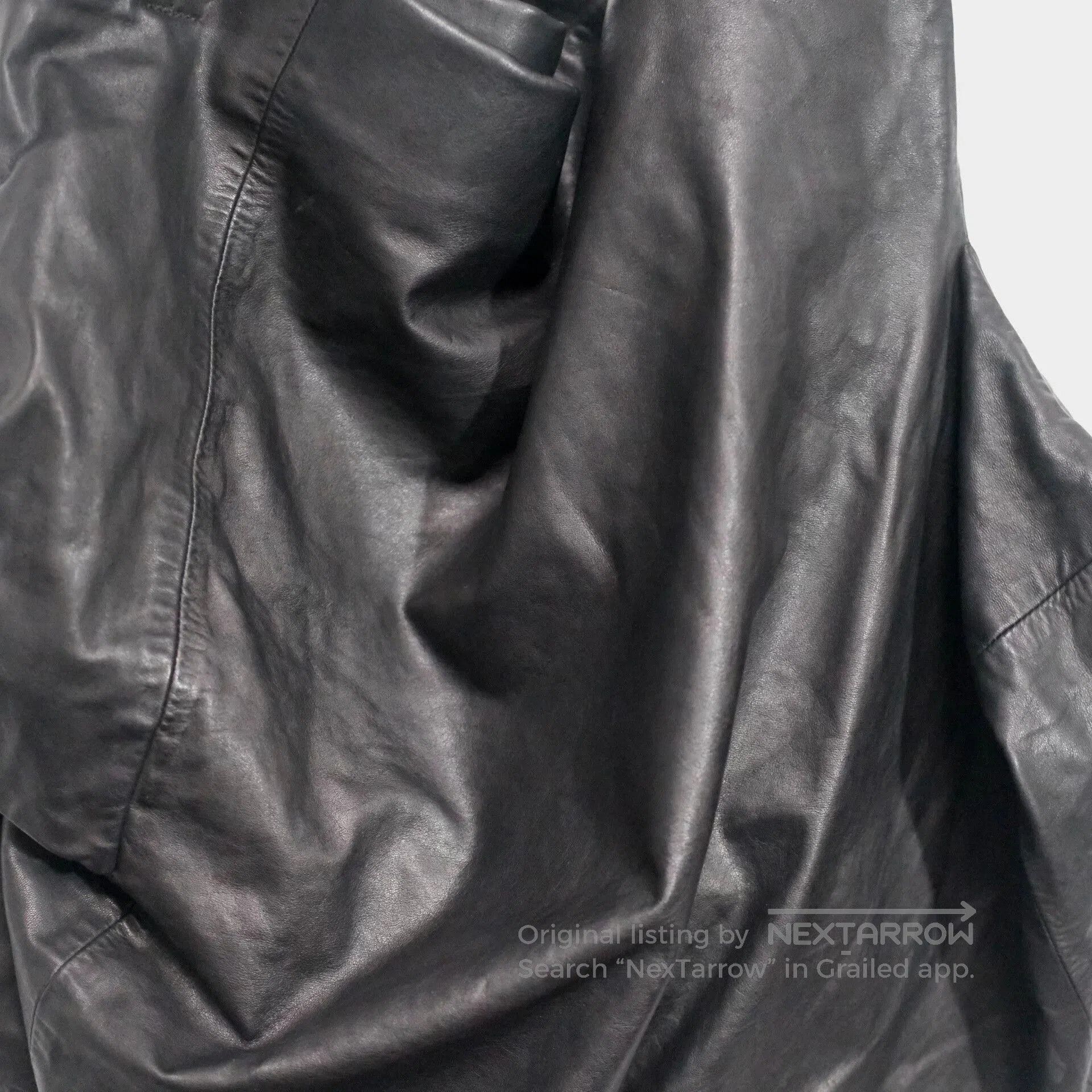 Yohji Yamamoto Yohji Yamamoto Leather Tote Bag. Size ONE SIZE - 4 Thumbnail