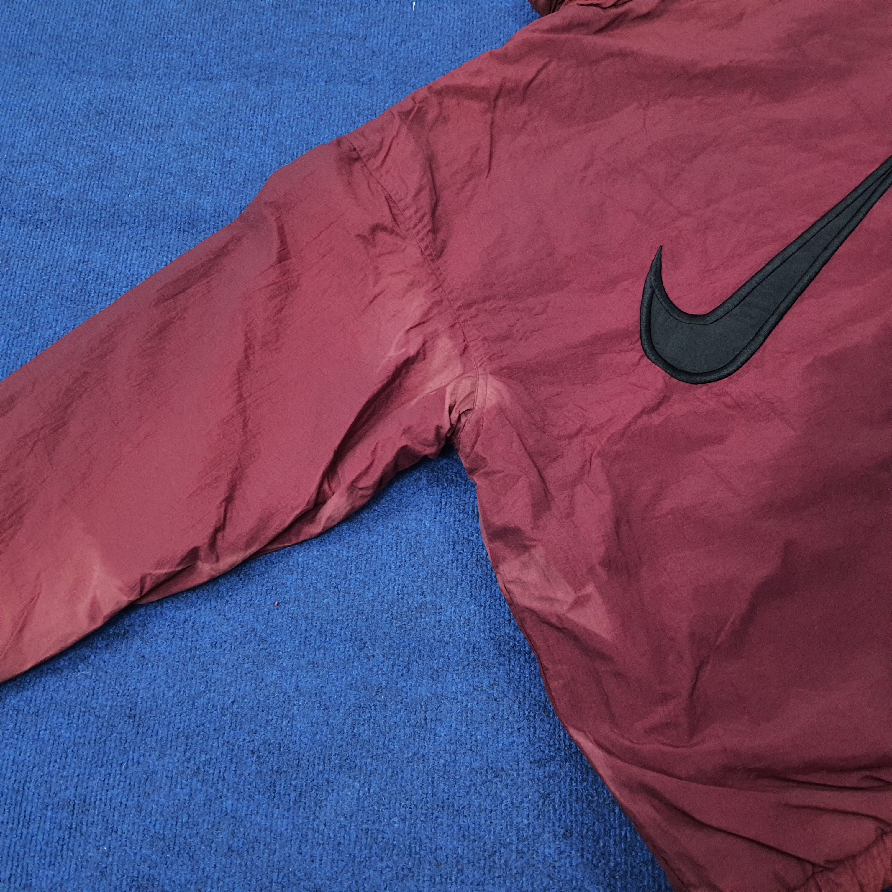 Nike Vintage 90s Nike Reversible Swoosh Jacket C268N10 Size US XL / EU 56 / 4 - 14 Thumbnail
