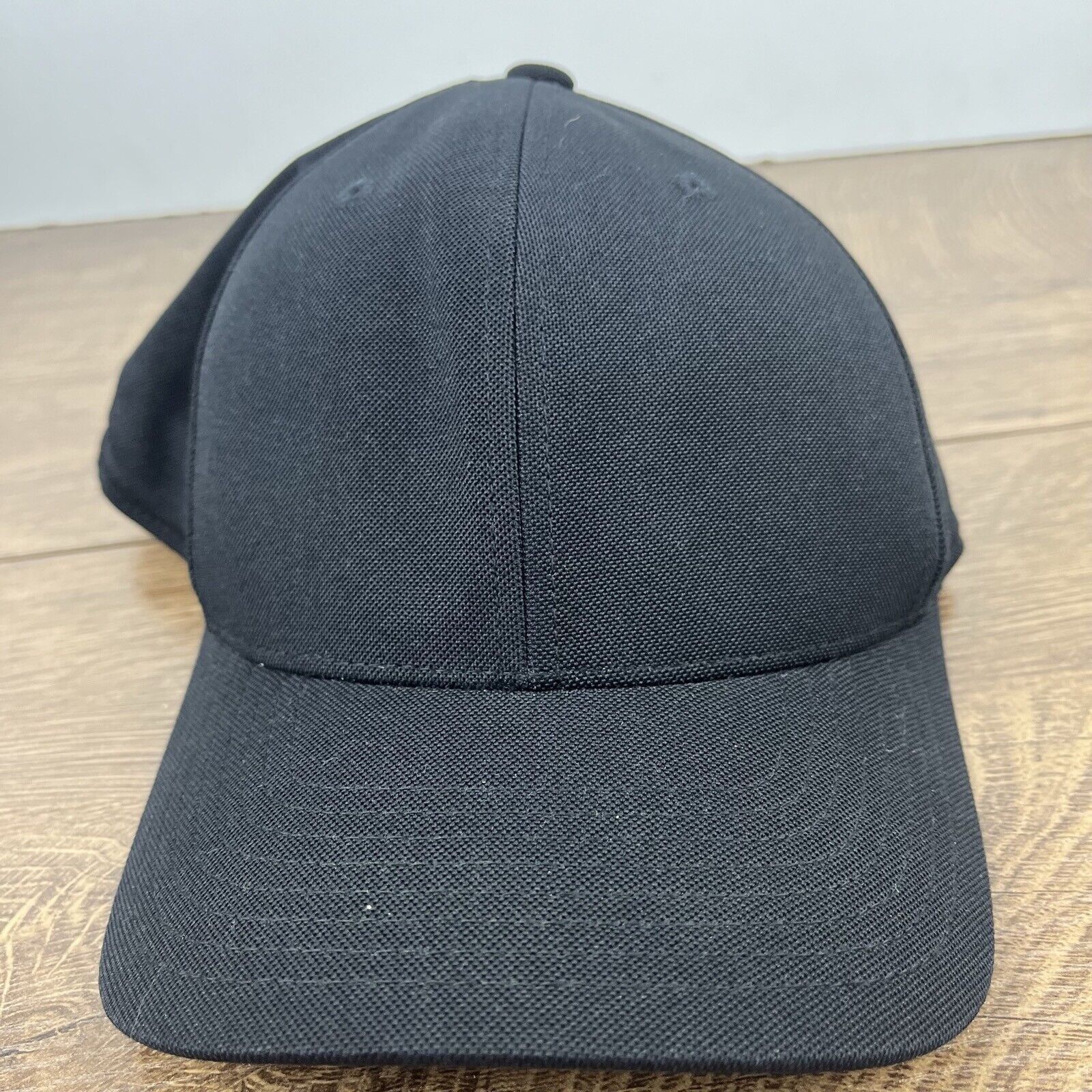 Other Plain Black Baseball Hat Black Cap Hat Adjustable Adult Fit Size ONE SIZE - 6 Thumbnail