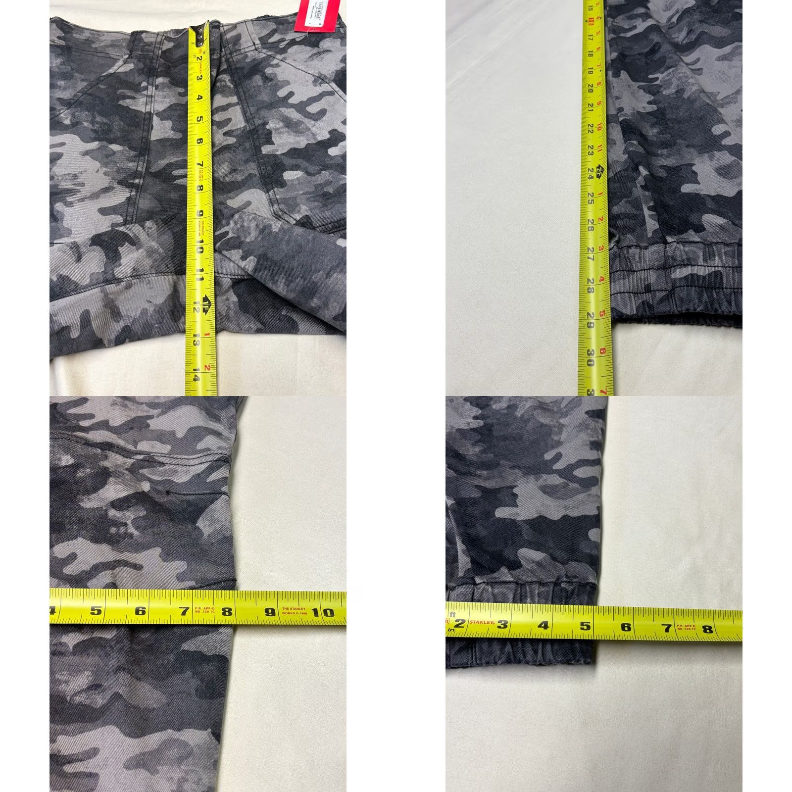 Spanx Spanx Stretch Twill Jogger Blackwash Camo Gray 28 Inseam 29 Pants Women S Slim Pockets Zipper Camouflage Pull On Jogger Style, Tan? Size 28" / US 6 / IT 42 - 9 Thumbnail