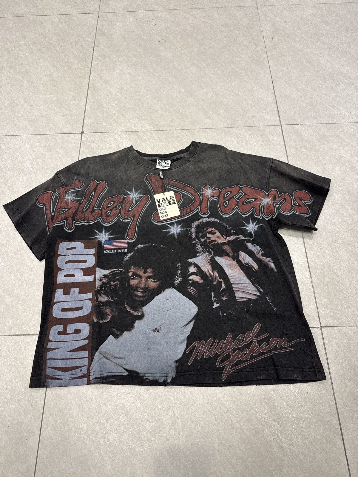 Vale Vale Michael Jackson Thriller T-Shirt Black Size US L / EU 52-54 / 3 - 1 Thumbnail