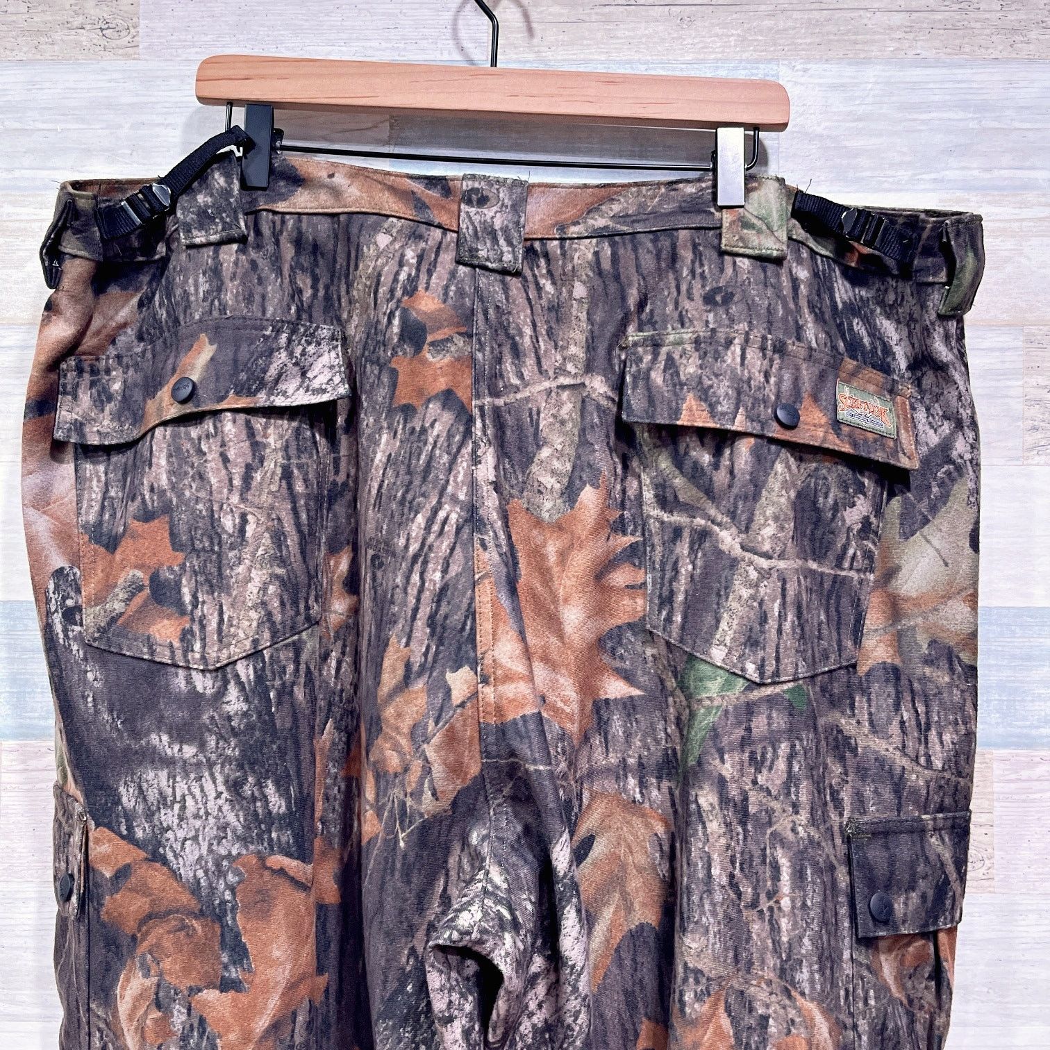 Cabelas Scentlok Mossy Oak Break Up Fleece Hunting Pants Brown 3XL Size US 44 / EU 60 - 7 Thumbnail