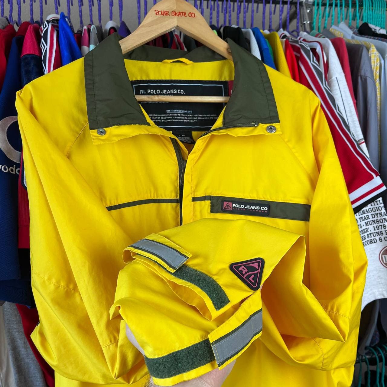 Ralph Lauren × Vintage Ralph Lauren RL Polo Jeans Co Winbreaker Anorak Jacket Size US L / EU 52-54 / 3 - 1 Thumbnail