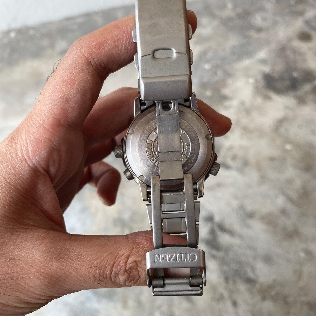 Citizen Citizen Promaster Eco-Drive Radio Controlled Titanium Size ONE SIZE - 2 Thumbnail
