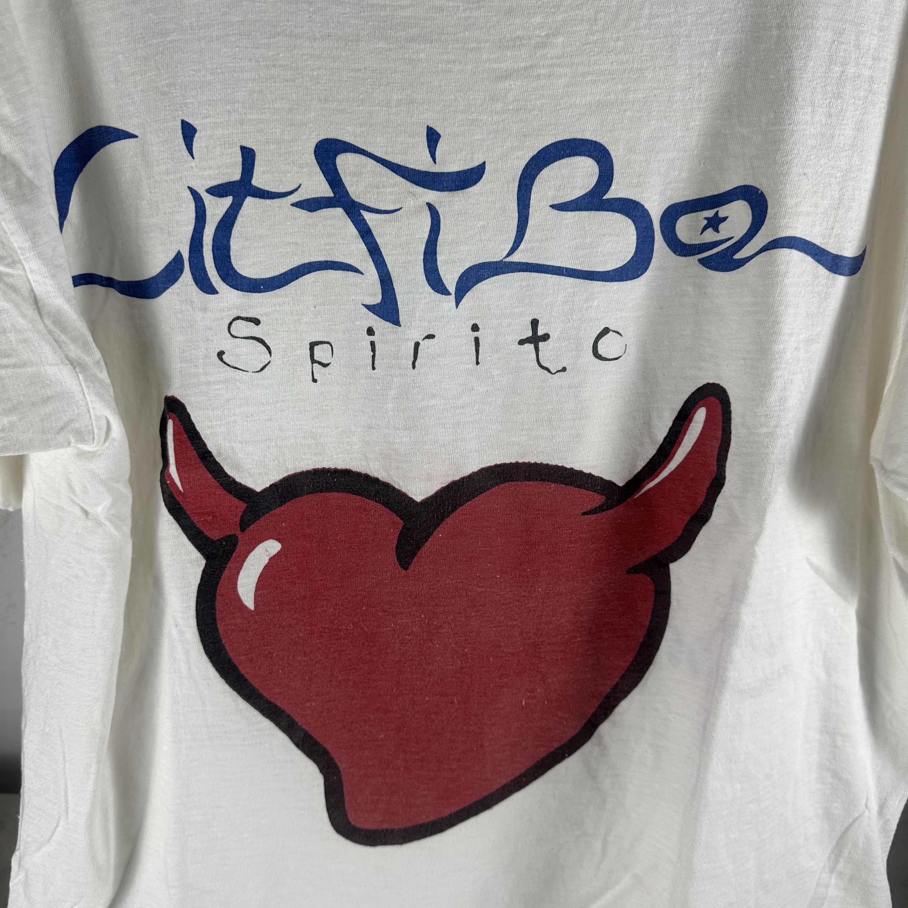 Vintage Vintage 1995 Litfiba Spirito Tour Italian Rock Band T-shirt Size US XL / EU 56 / 4 - 2 Thumbnail